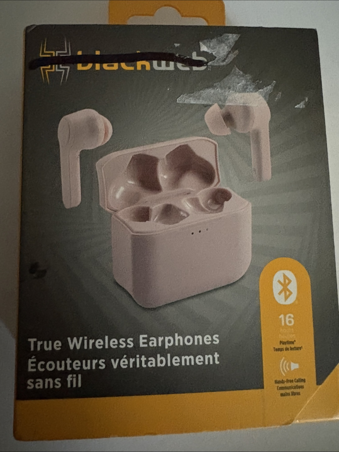 Blackweb True Wireless Earphones - Blush Pink