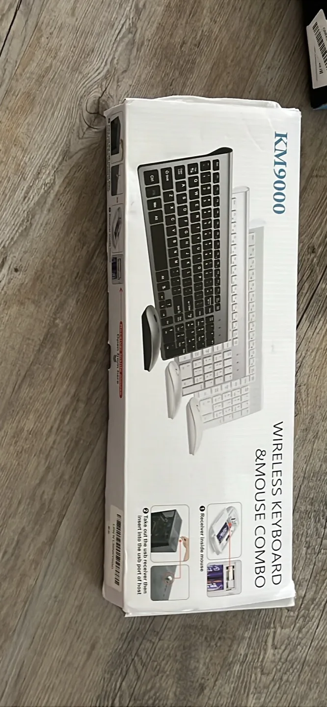 Wireless Keyboard and Mouse Combo KM9000 thumbnail
