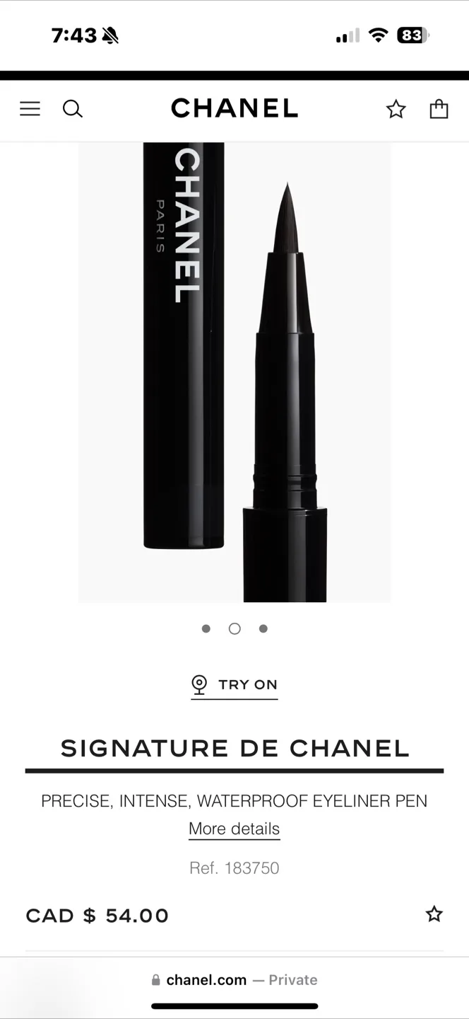 CHANEL mascara & eyeliner image indicator(3)