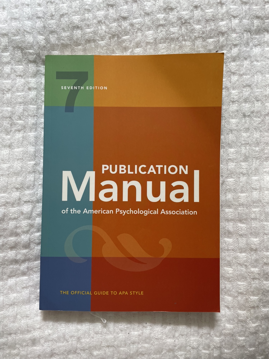 Publication Manual 7th Edition