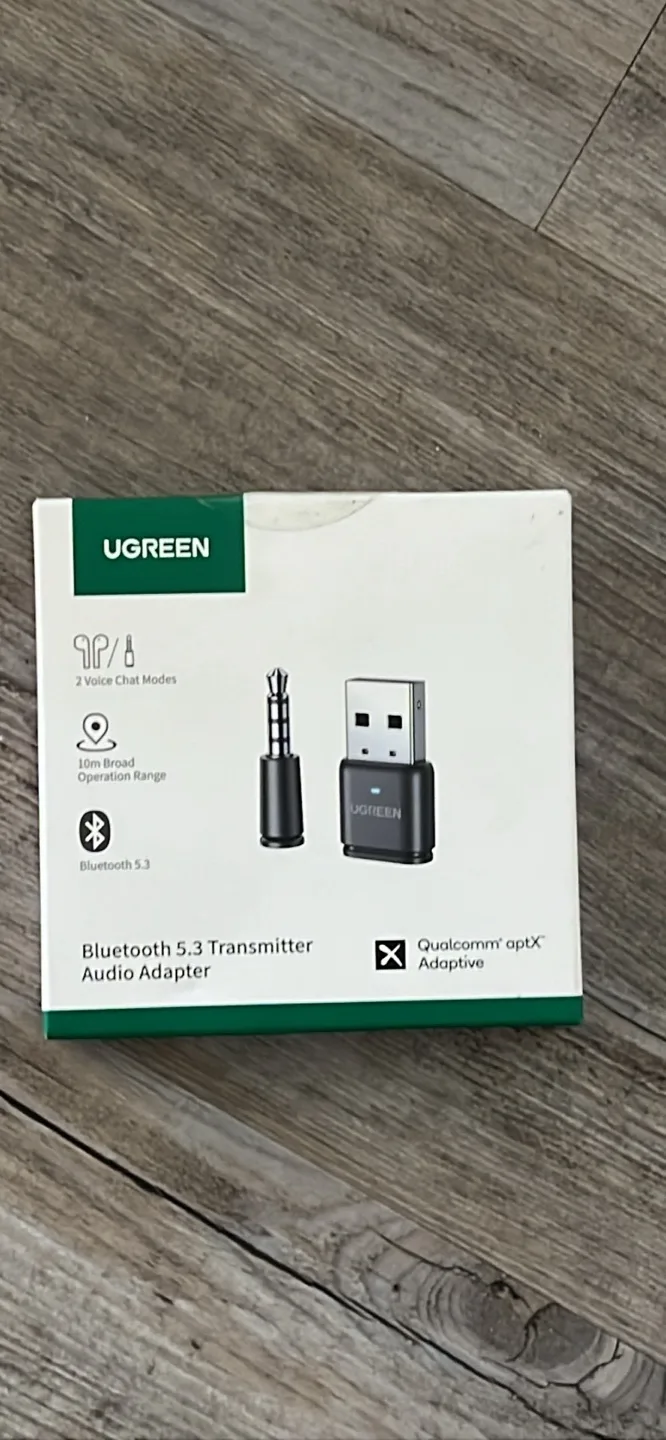 UGREEN Bluetooth 5.3 Transmitter Audio Adapter thumbnail