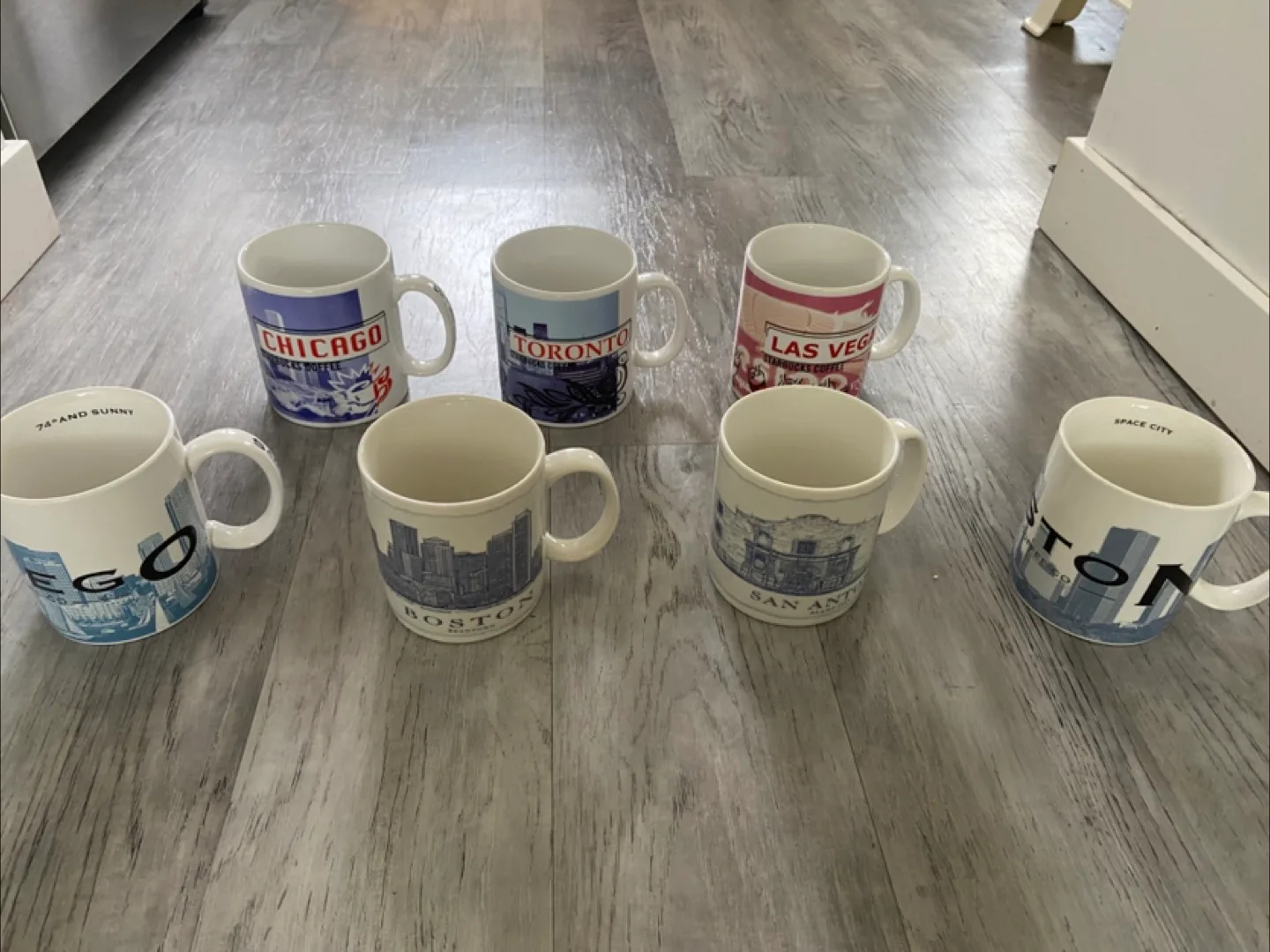 Vintage Starbucks City Mug Collection thumbnail
