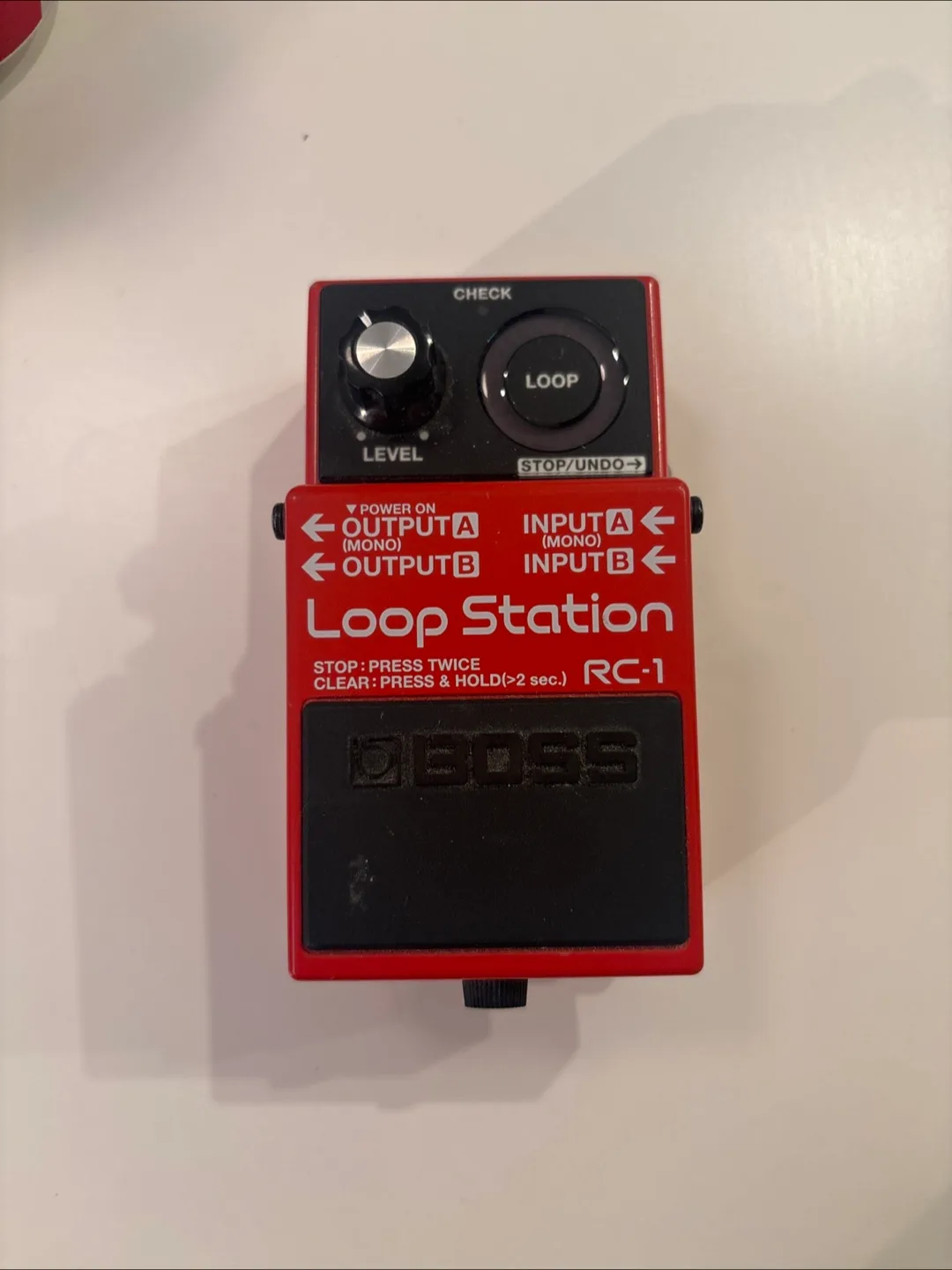 BOSS RC-1 Loop Station Guitar Pedal thumbnail