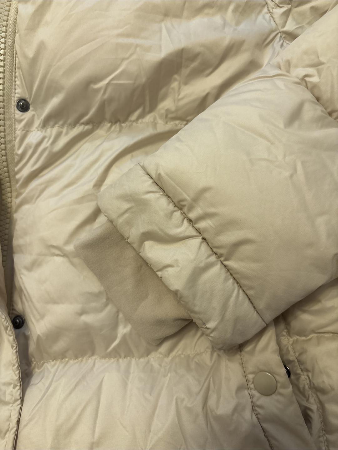 Beige Puffer Jacket - photo 2