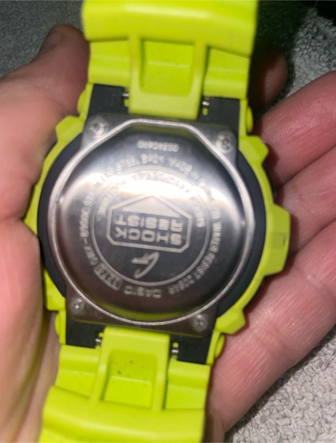 G-Shock Touch Solar Watch - Lime Green - photo 2