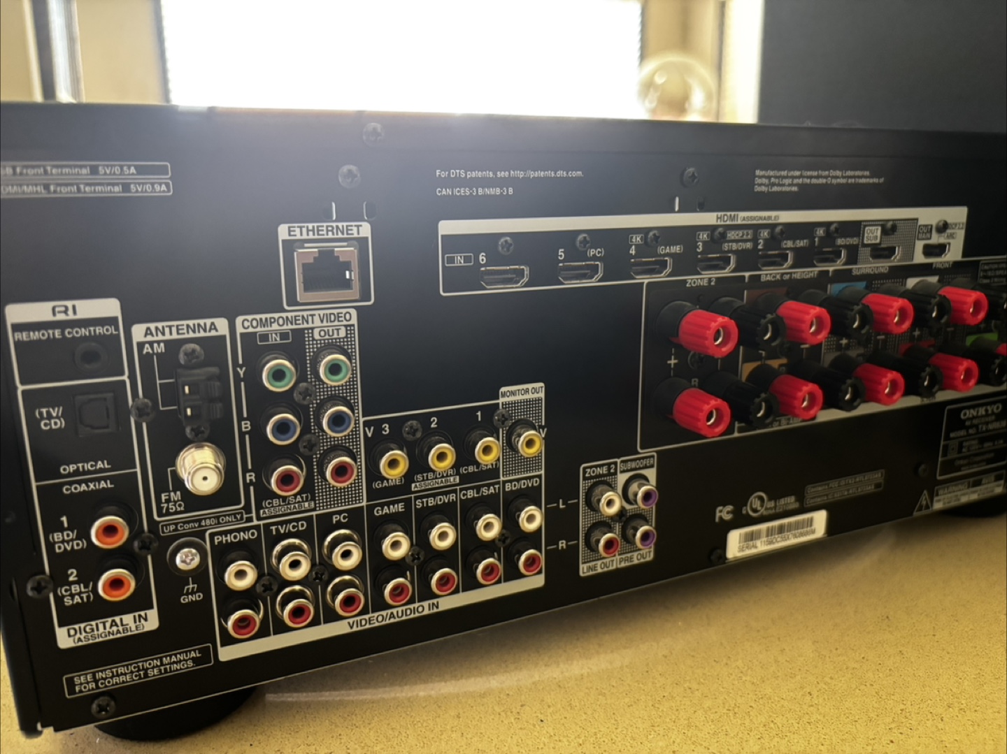 Onkyo TX-NR636 7.2 Channel AV Receiver - photo 4