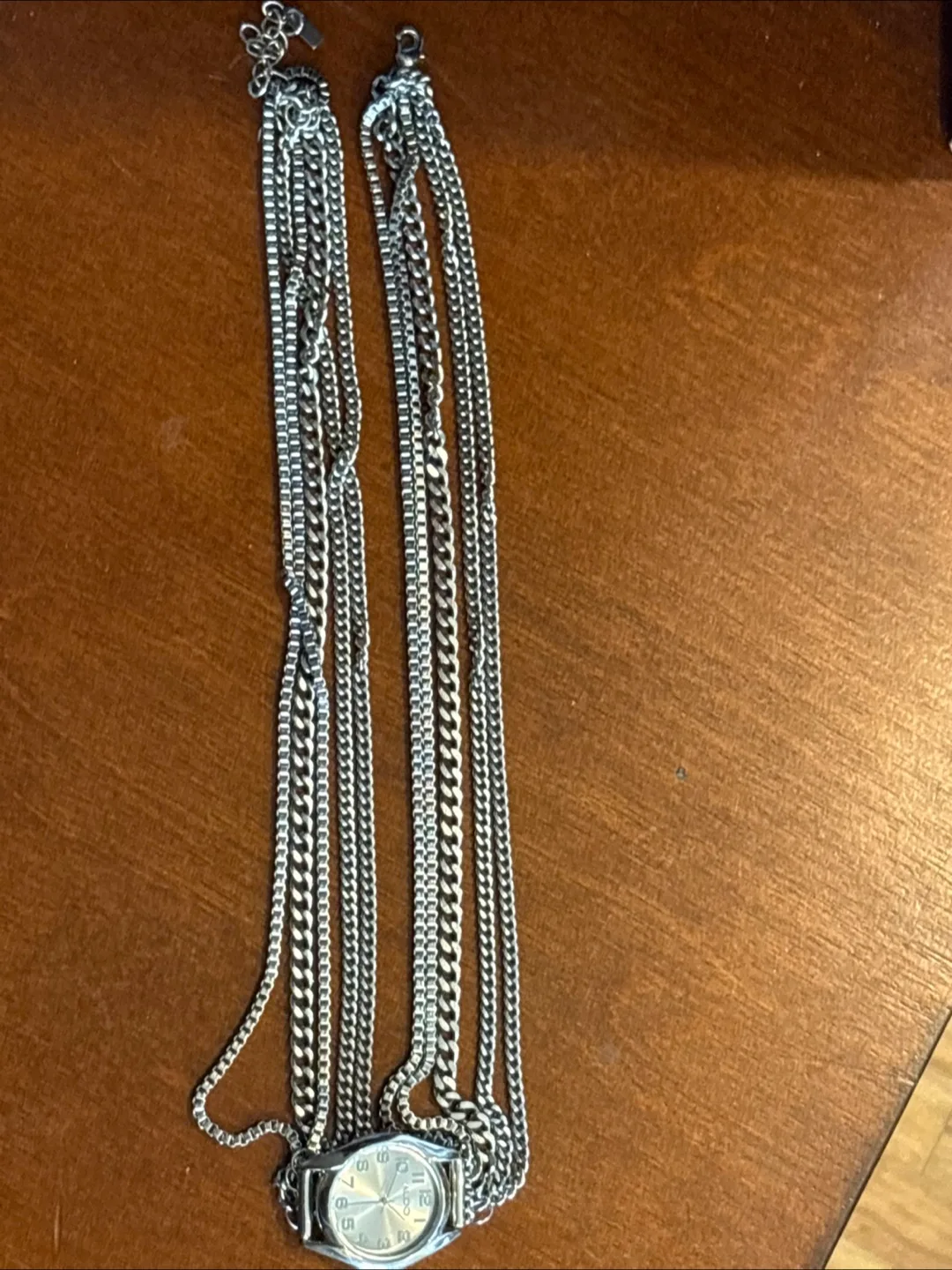 Aldo Multi-Chain Watch Necklace image indicator(2)