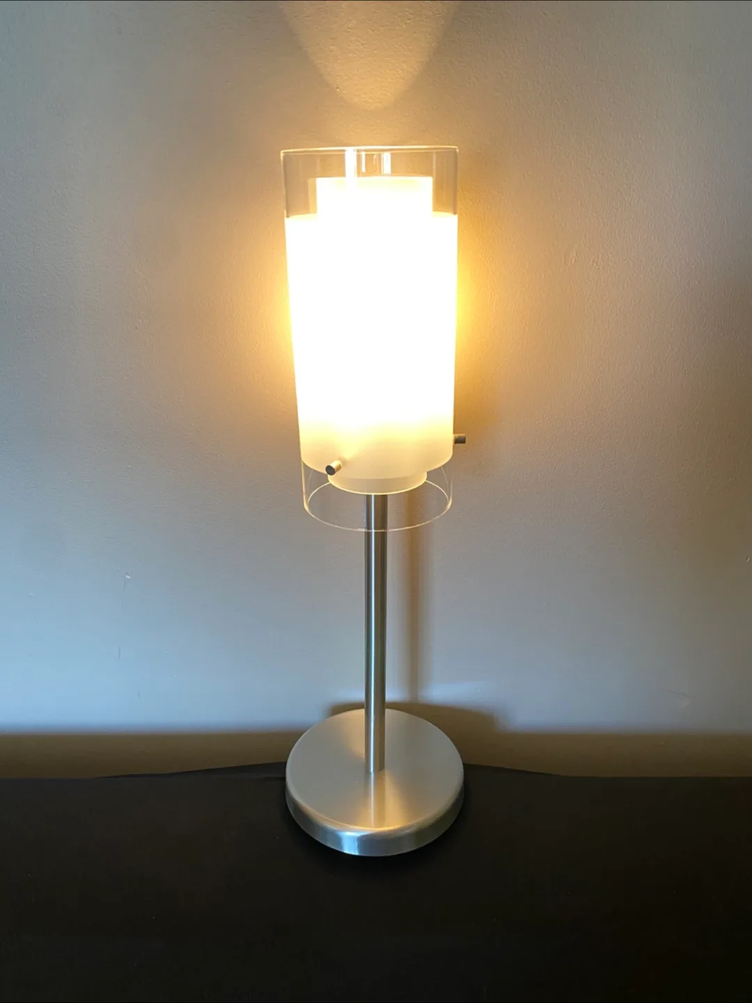 Elegant glass lamp thumbnail