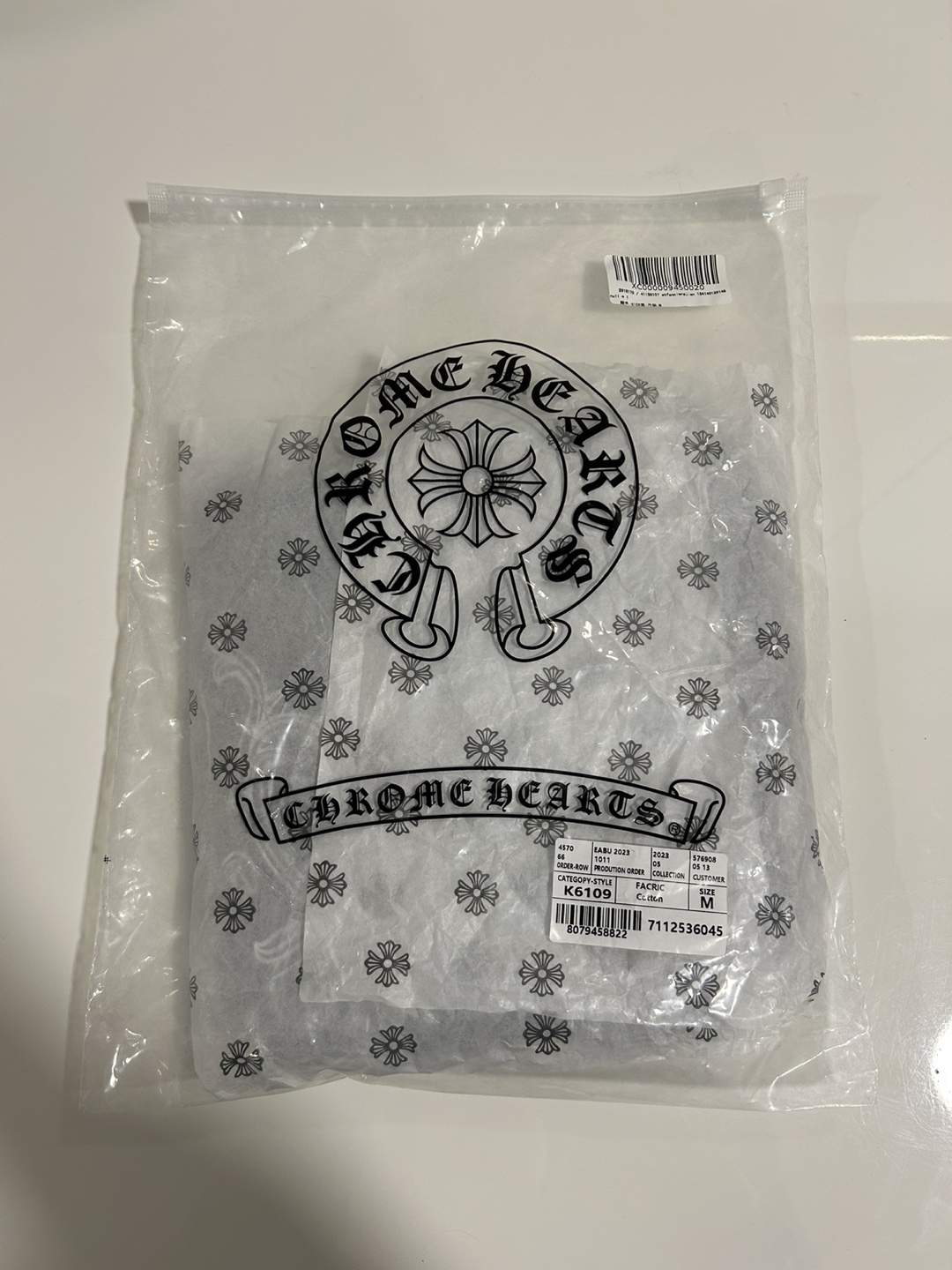 Chrome Hearts Black T-Shirt Size M - photo 3
