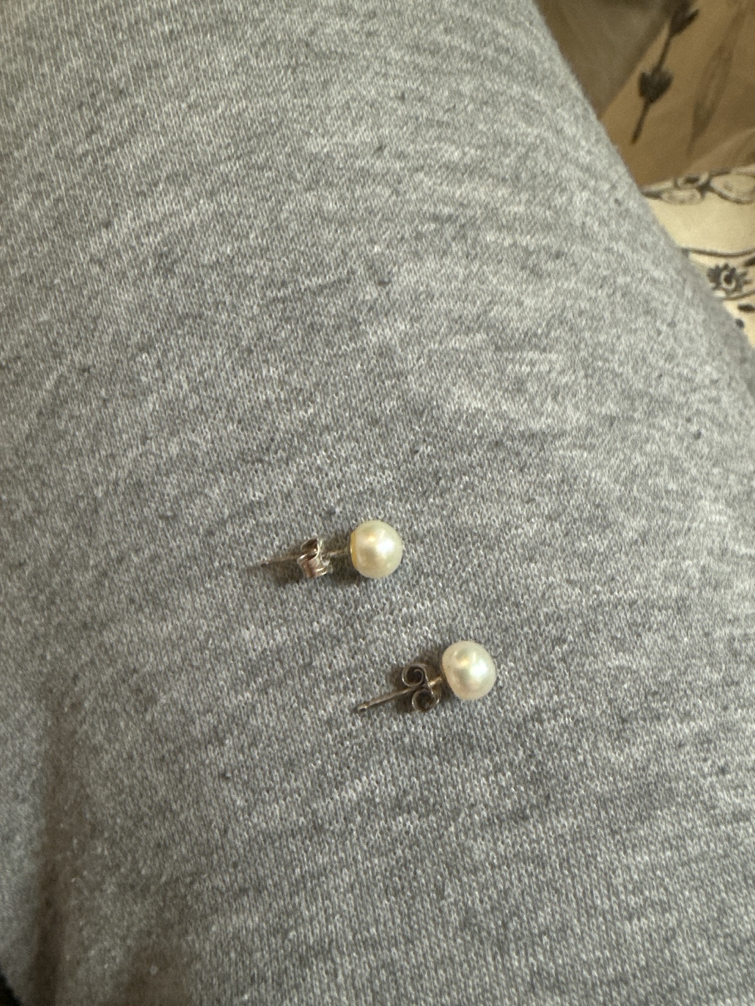 Pearl Stud Earrings
