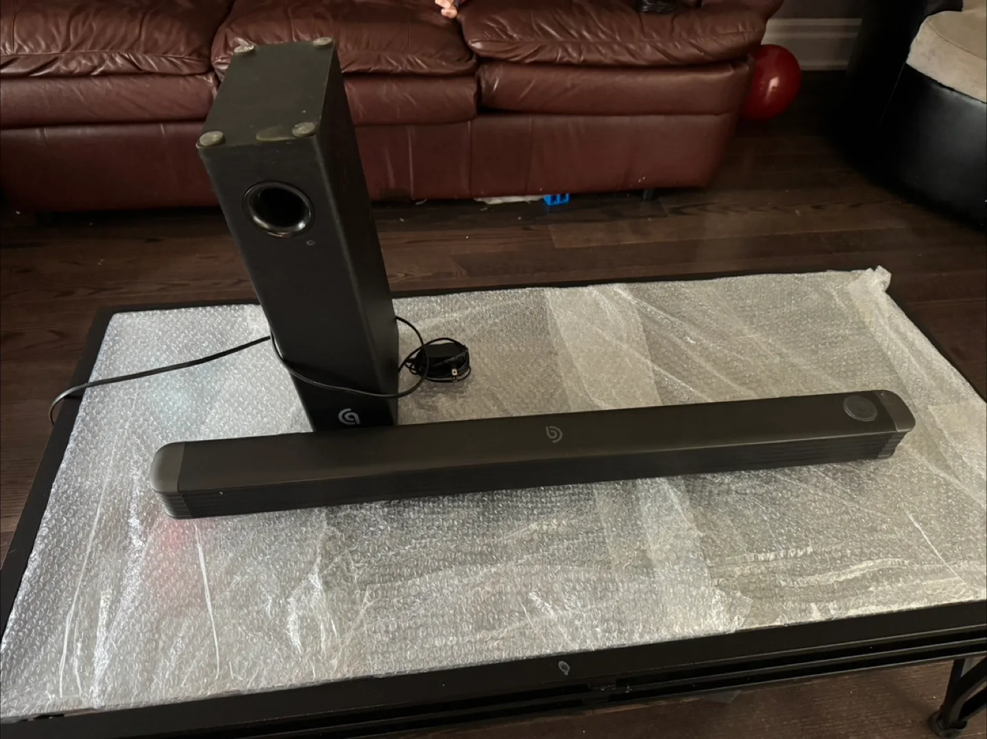 GTRACING 2.1 Channel Soundbar with Subwoofer image indicator(2)