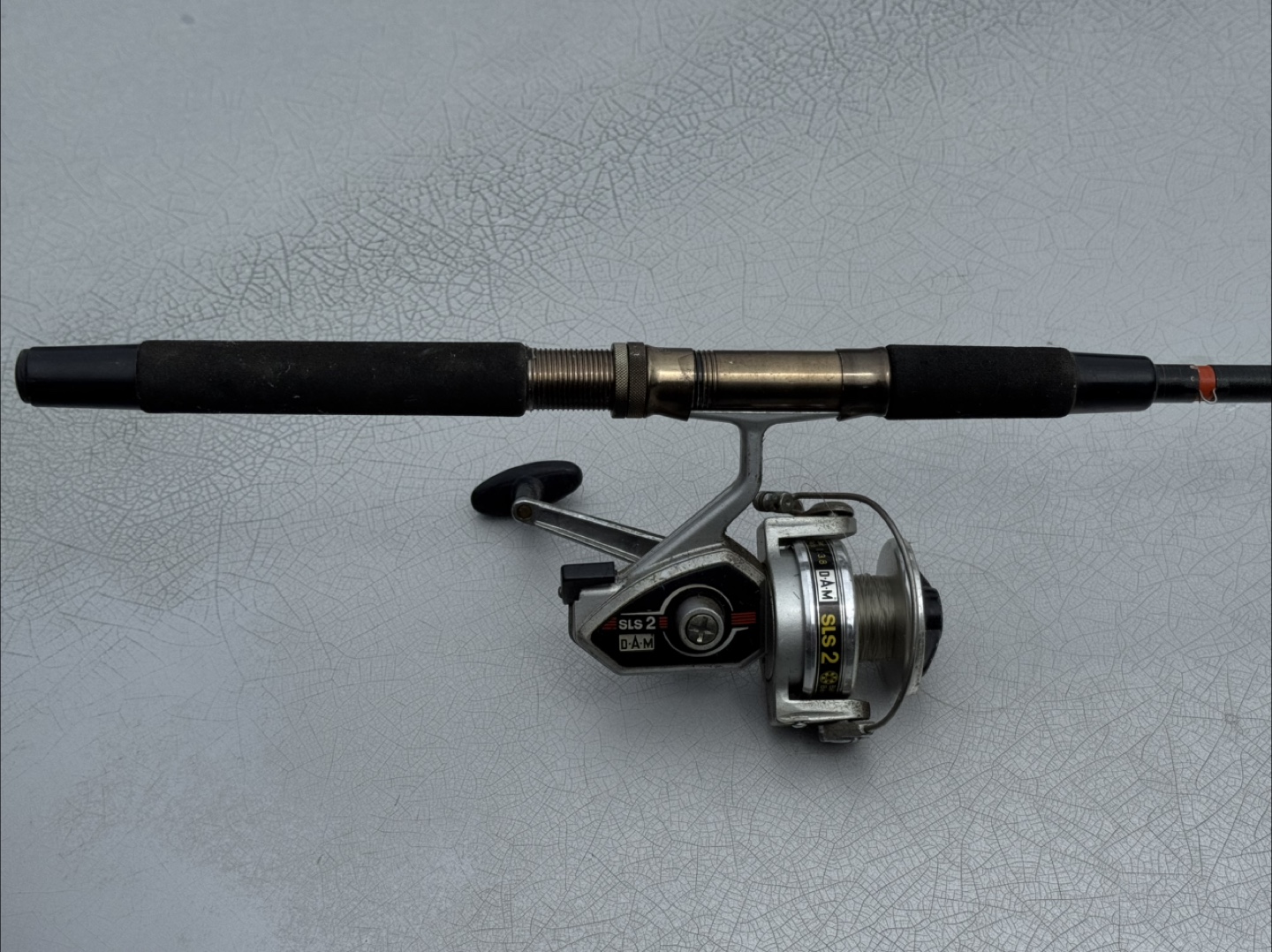 6 foot. DAM SLS 2 Spinning Fishing Rod and Reel Combo