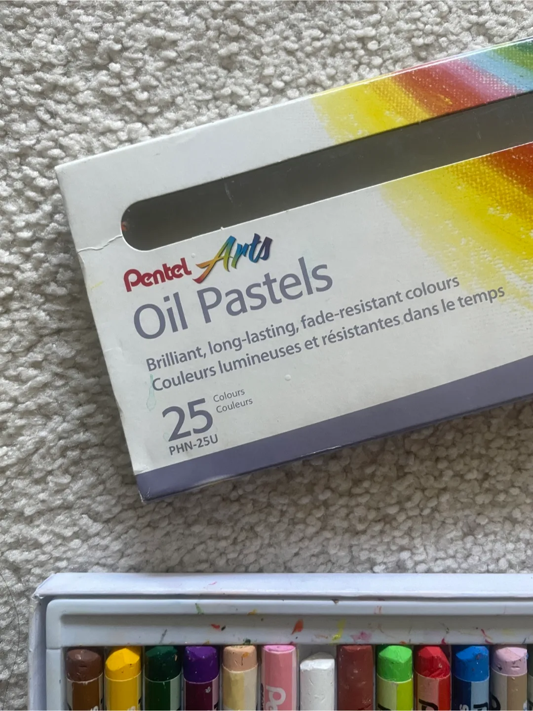 25 Pentel Arts Oil Pastels image indicator(2)