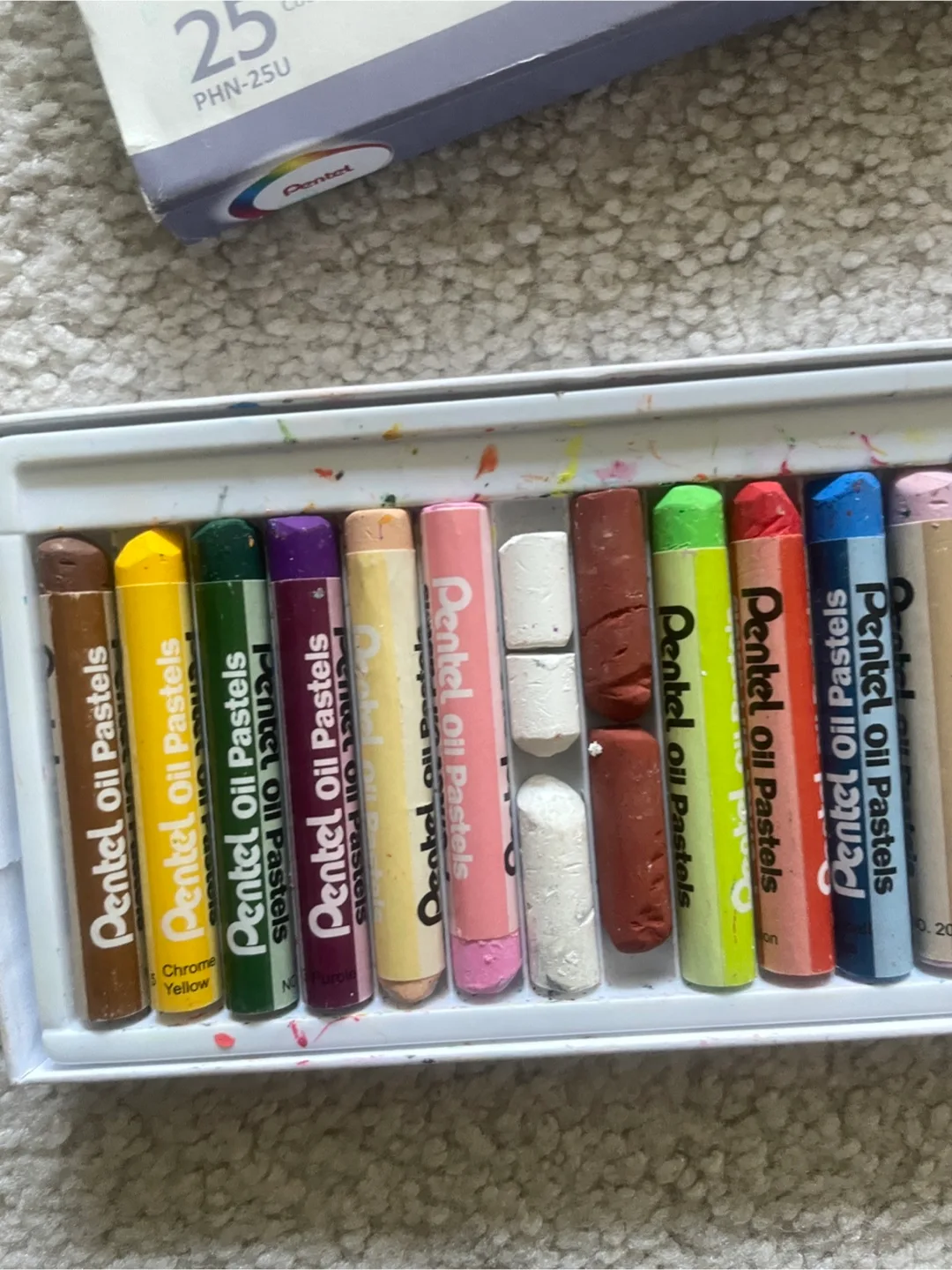 25 Pentel Arts Oil Pastels image indicator(3)