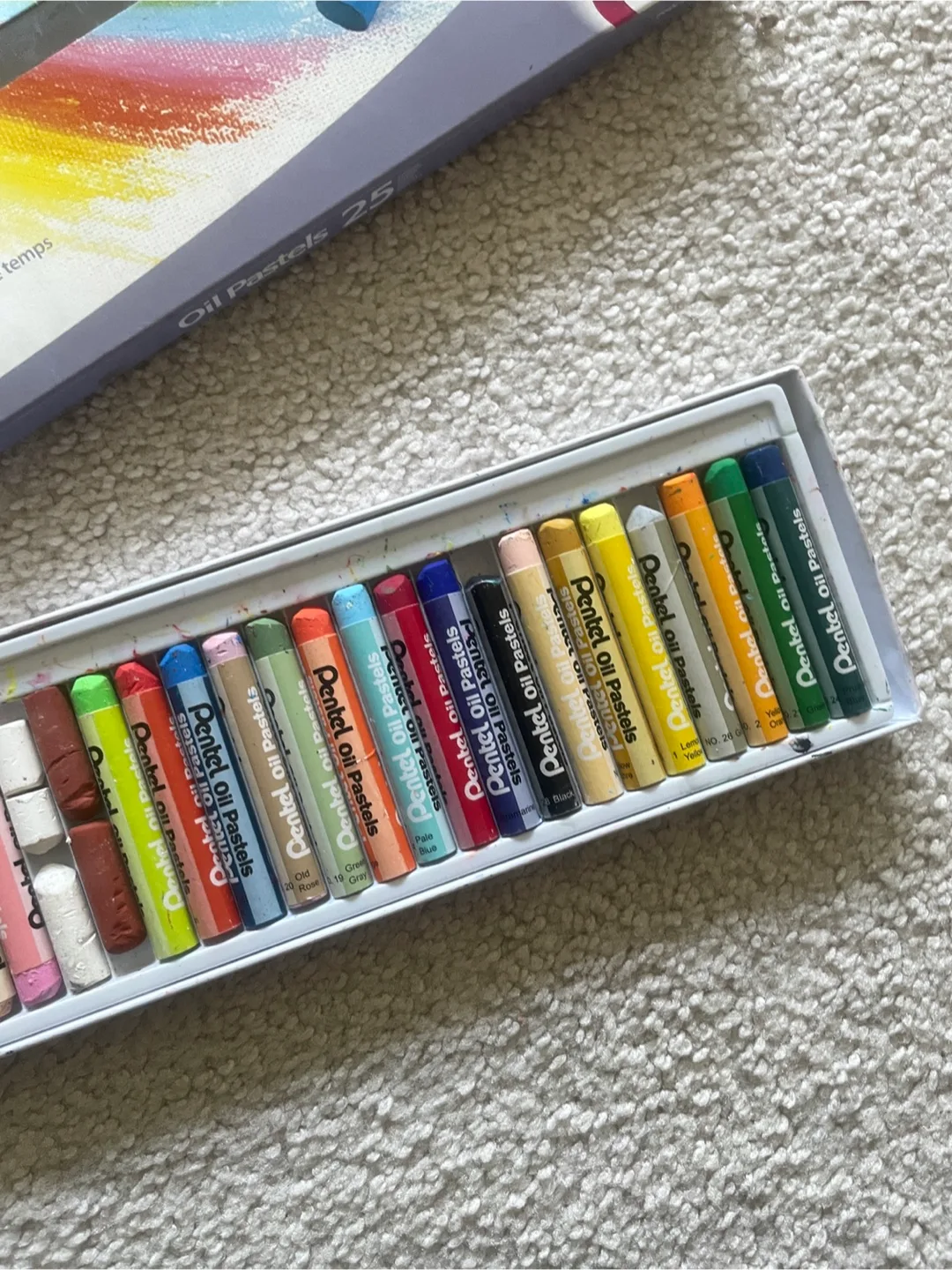 25 Pentel Arts Oil Pastels image indicator(4)