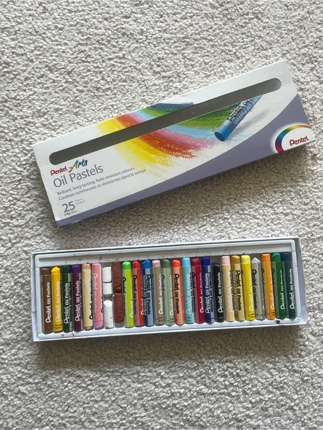 25 Pentel Arts Oil Pastels thumbnail