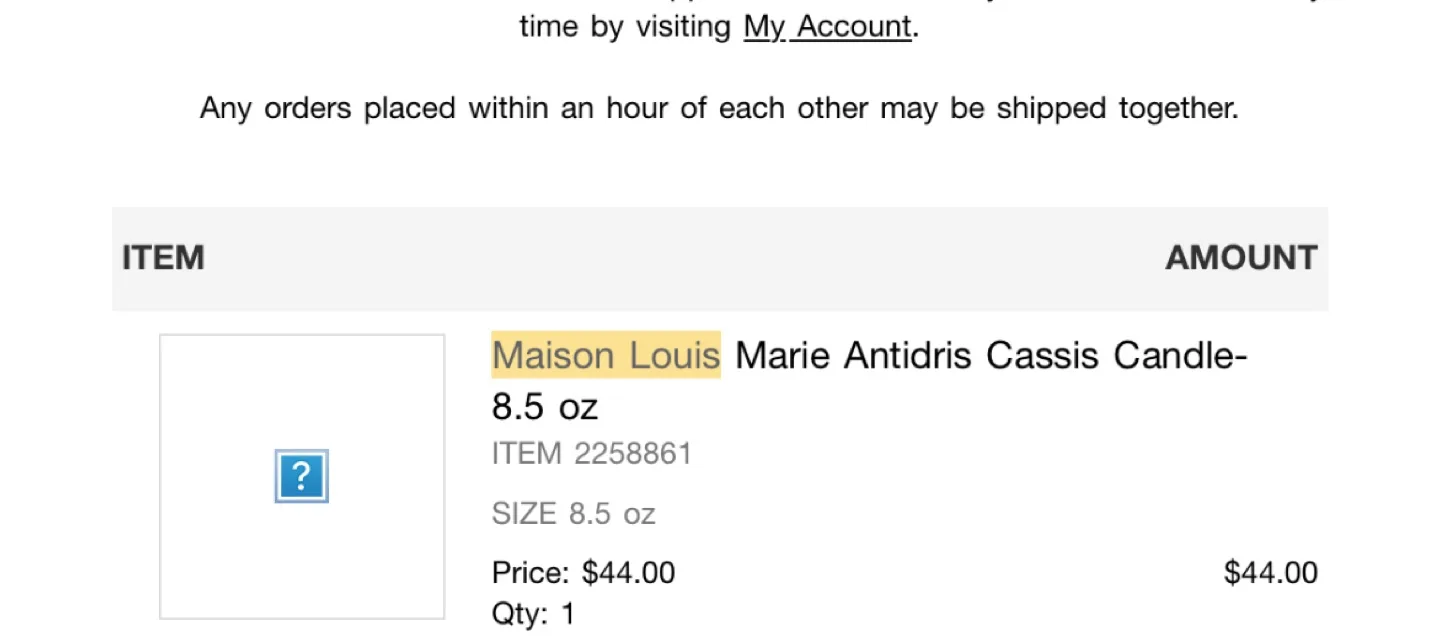 Maison Louis Marie Antidris Cassis Candle image indicator(4)