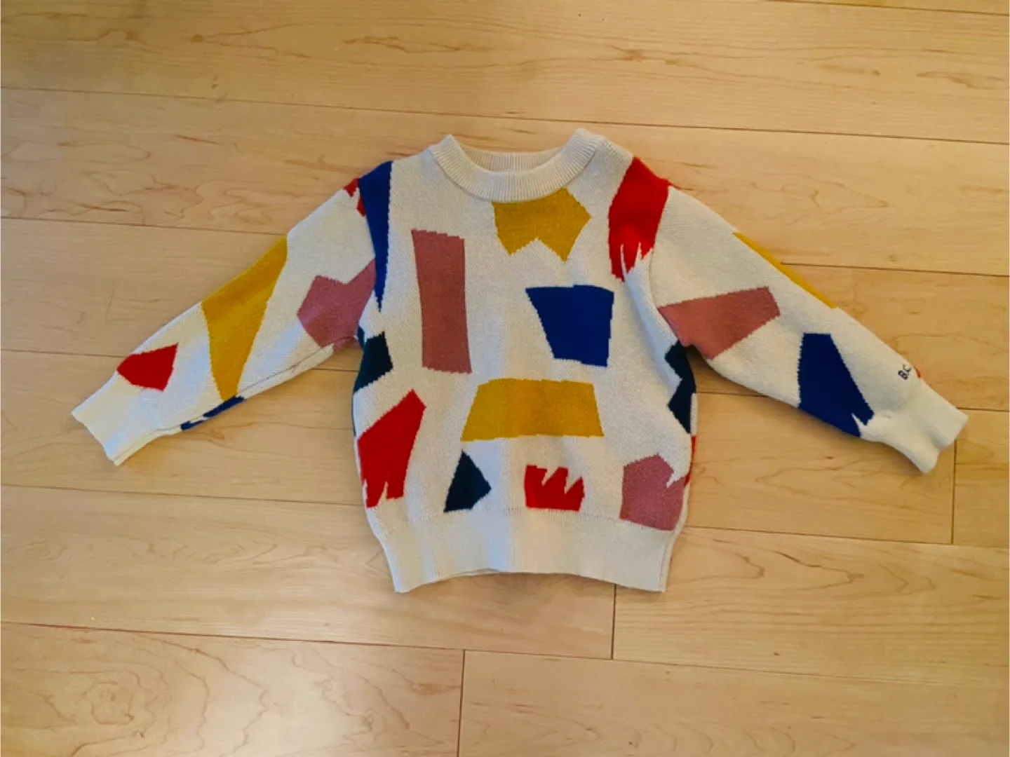Bobo Choses Unisex Kids 4T-5T geometric sweater thumbnail