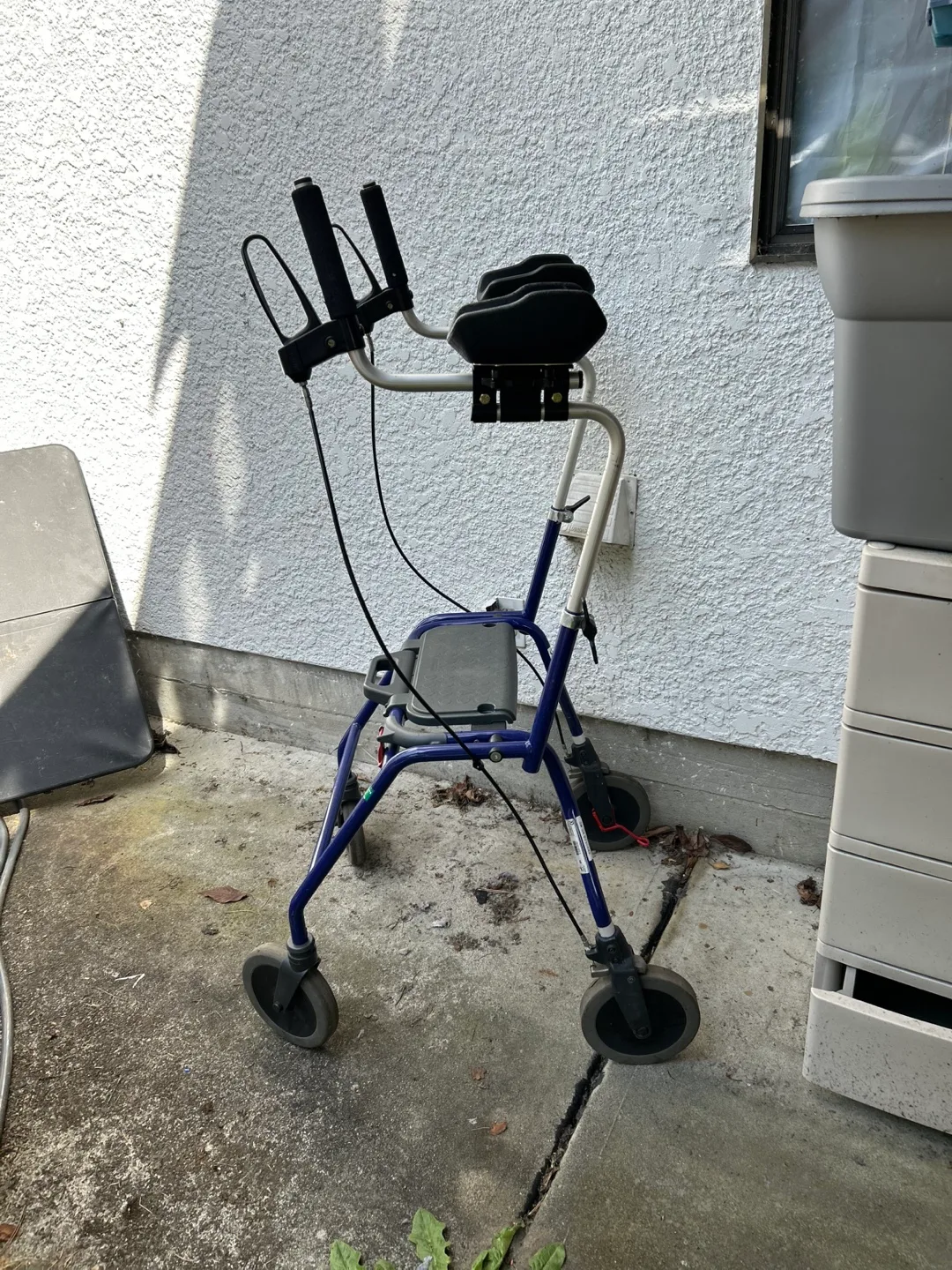 Used Rolling Walker with armrests thumbnail