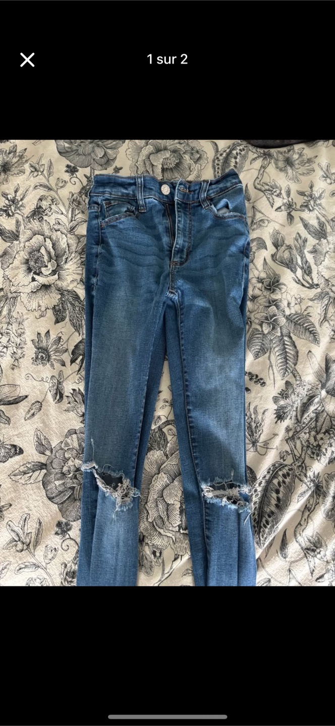 4 pairs of pants/jeans for $10 : Women XS, 24, 00 - photo 2