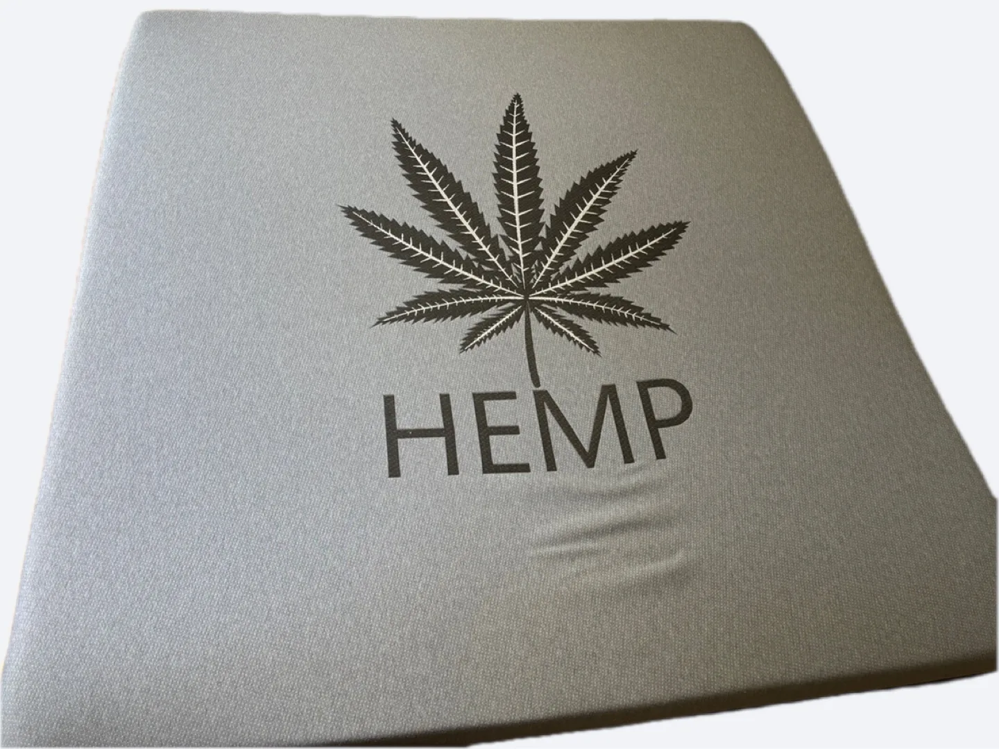 Mattress Hemp Fabric Square - Grey thumbnail