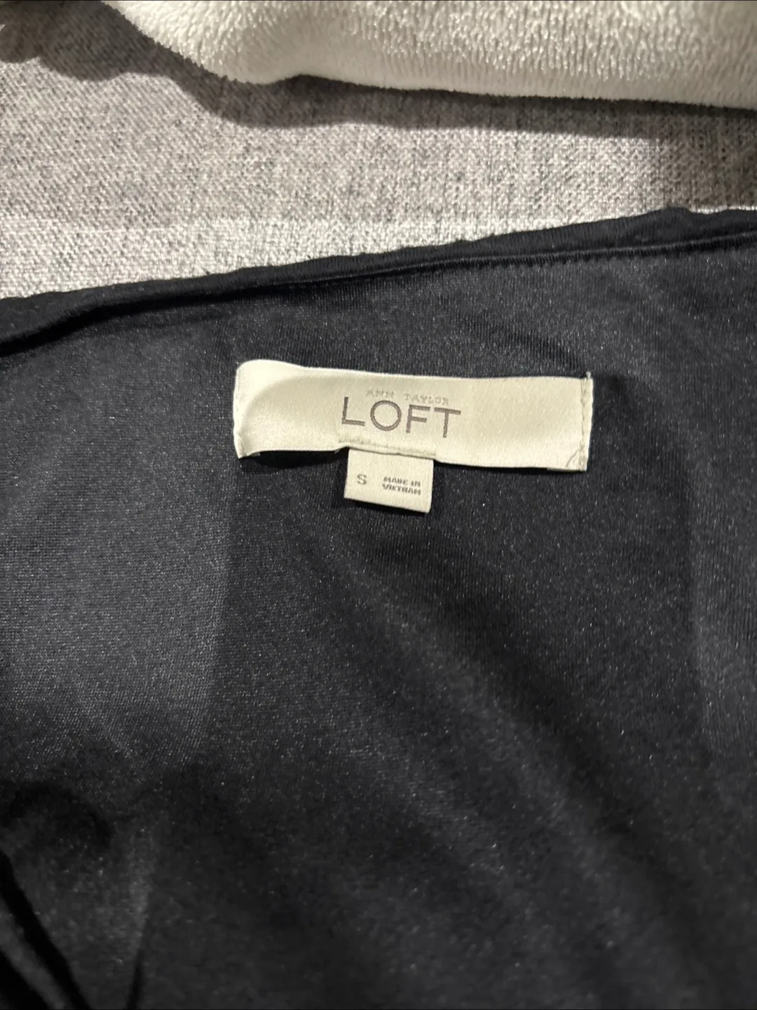 Ann Taylor LOFT Black Maxi Dress, Size Small image indicator(2)