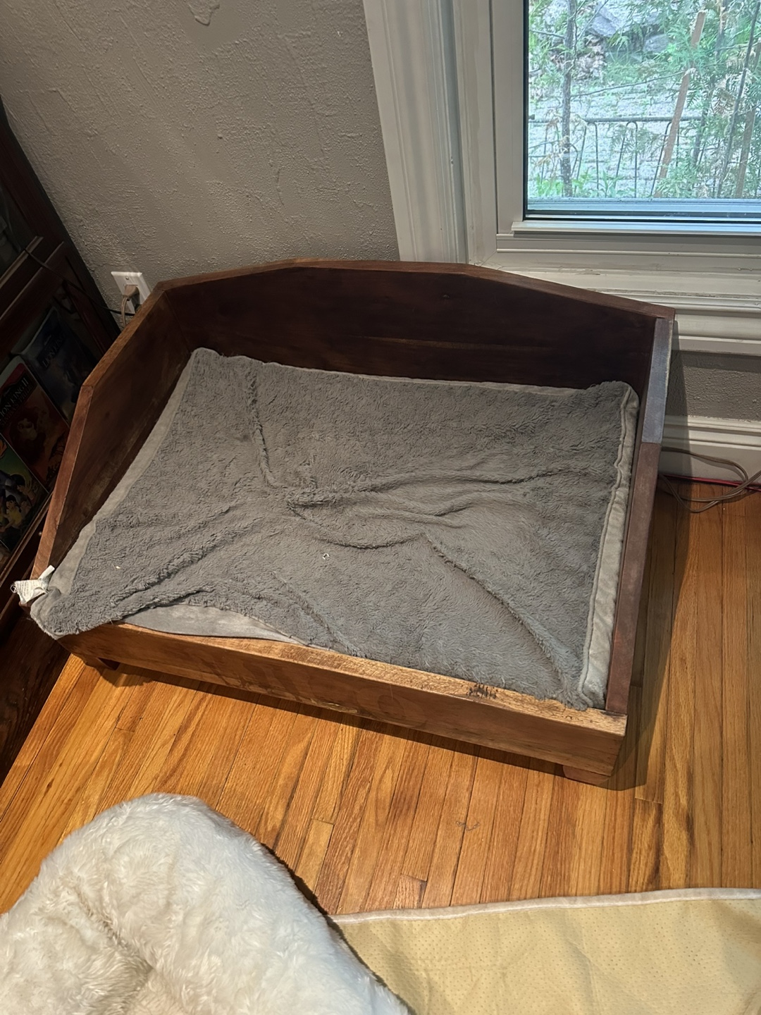 Wooden Dog Bed