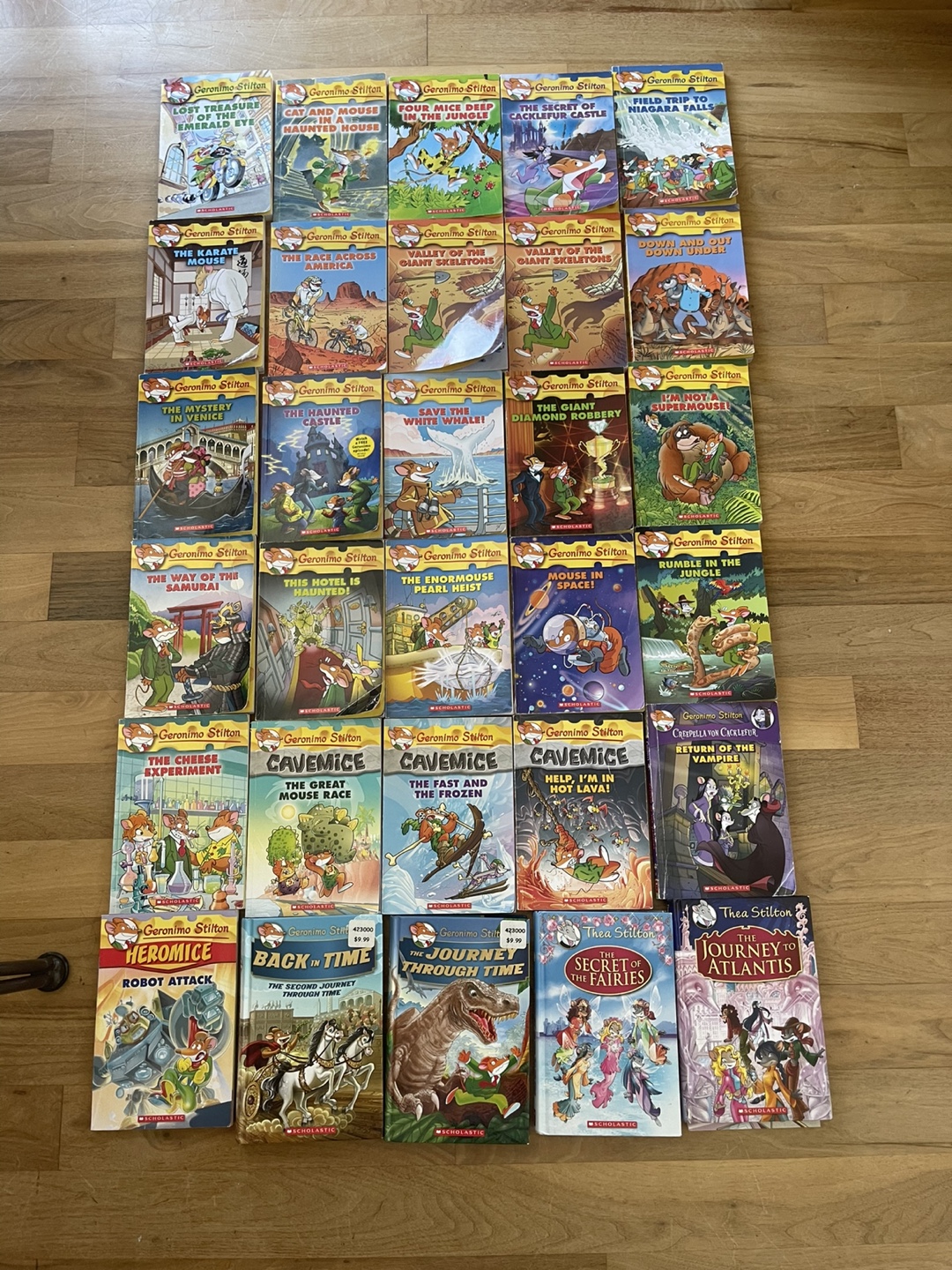 Geronimo Stilton and Thea Stilton Books Collection