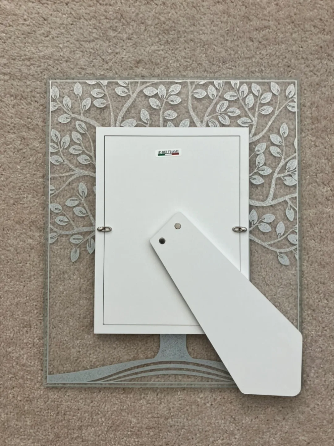 Beltrami Italian Glass Photo Frame image indicator(2)