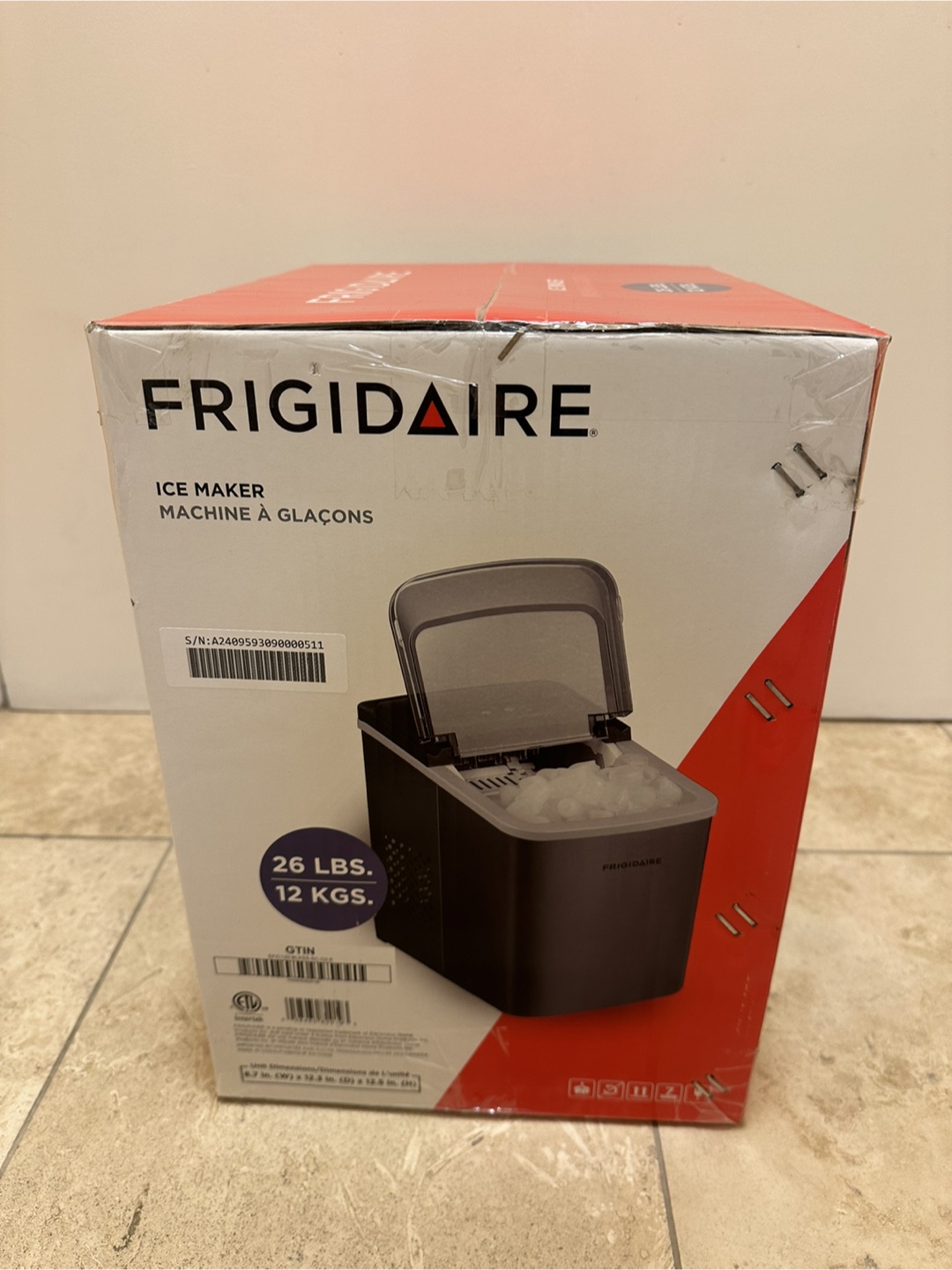 Frigidaire Ice Maker - New in Box - photo 3