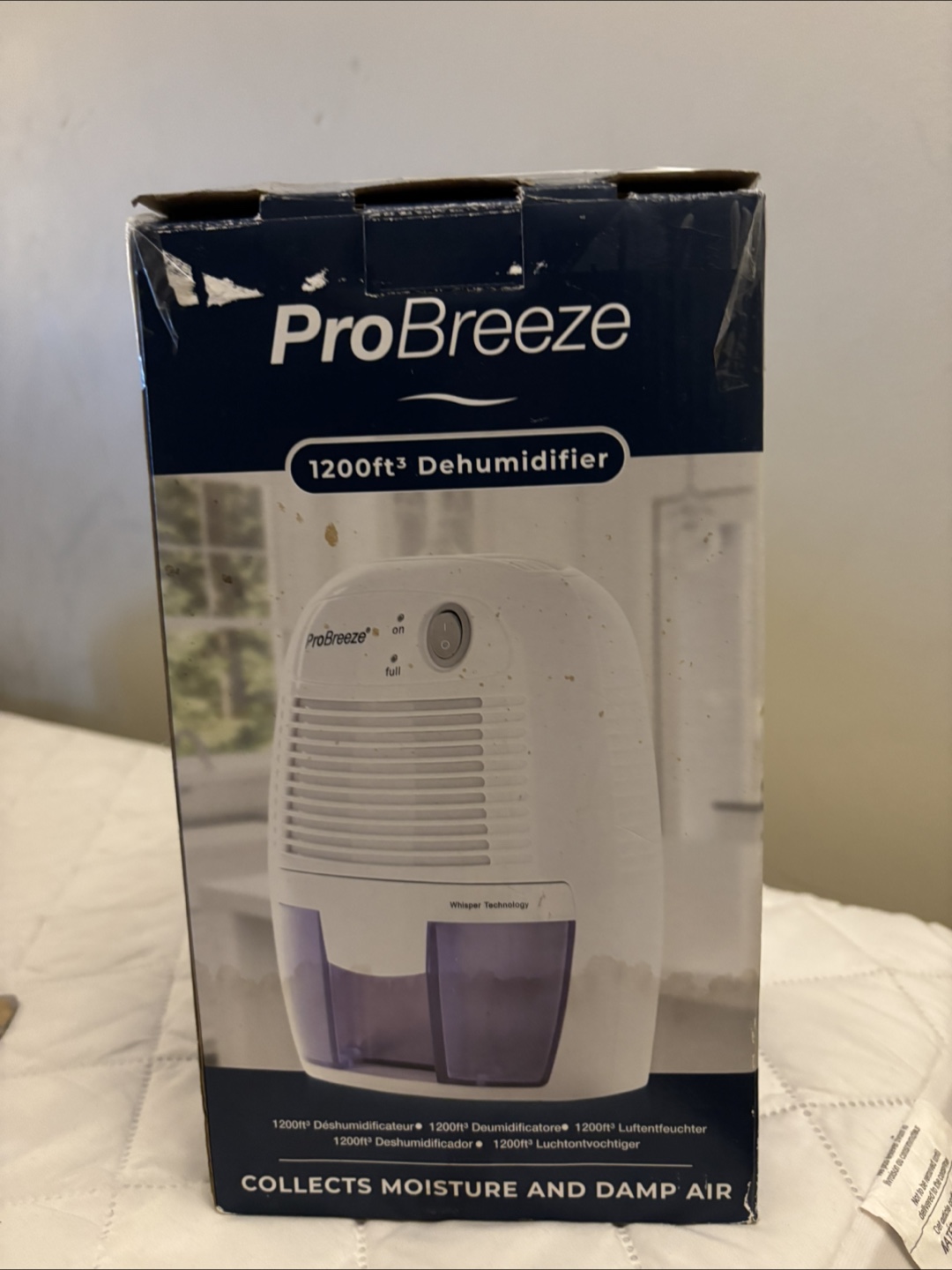 ProBreeze 1200ft³ Dehumidifier - Whisper Technology - photo 2