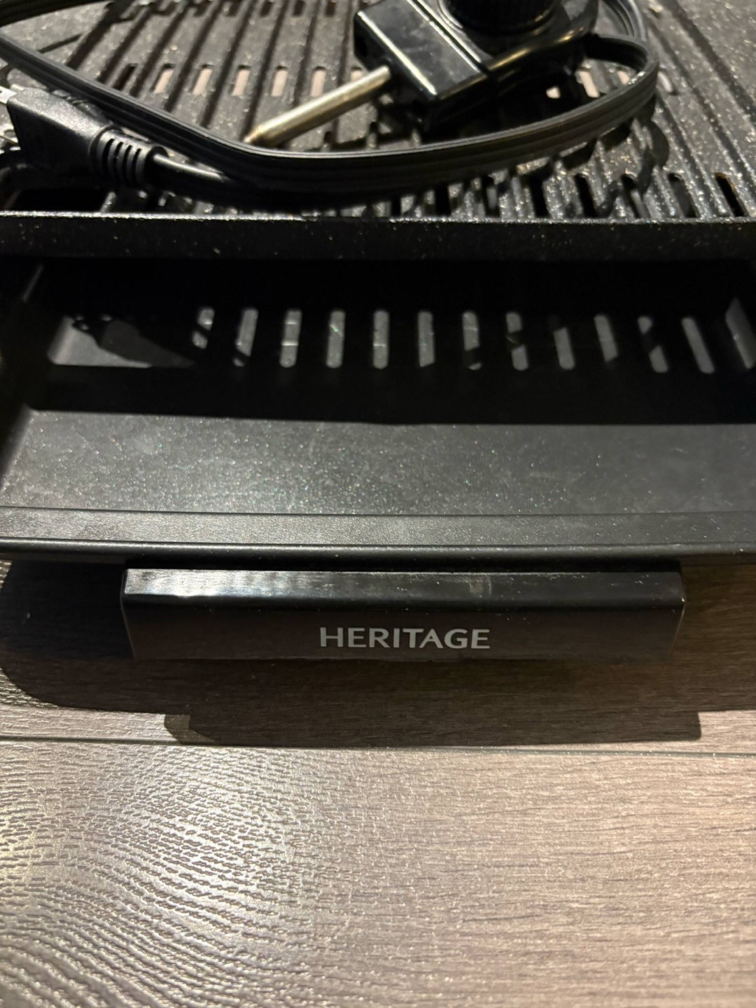 Heritage Indoor Electric Smokeless BBQ Grill, Black, 16x10-in - photo 4