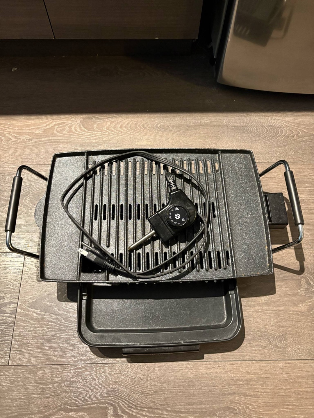 Heritage Indoor Electric Smokeless BBQ Grill, Black, 16x10-in - photo 3