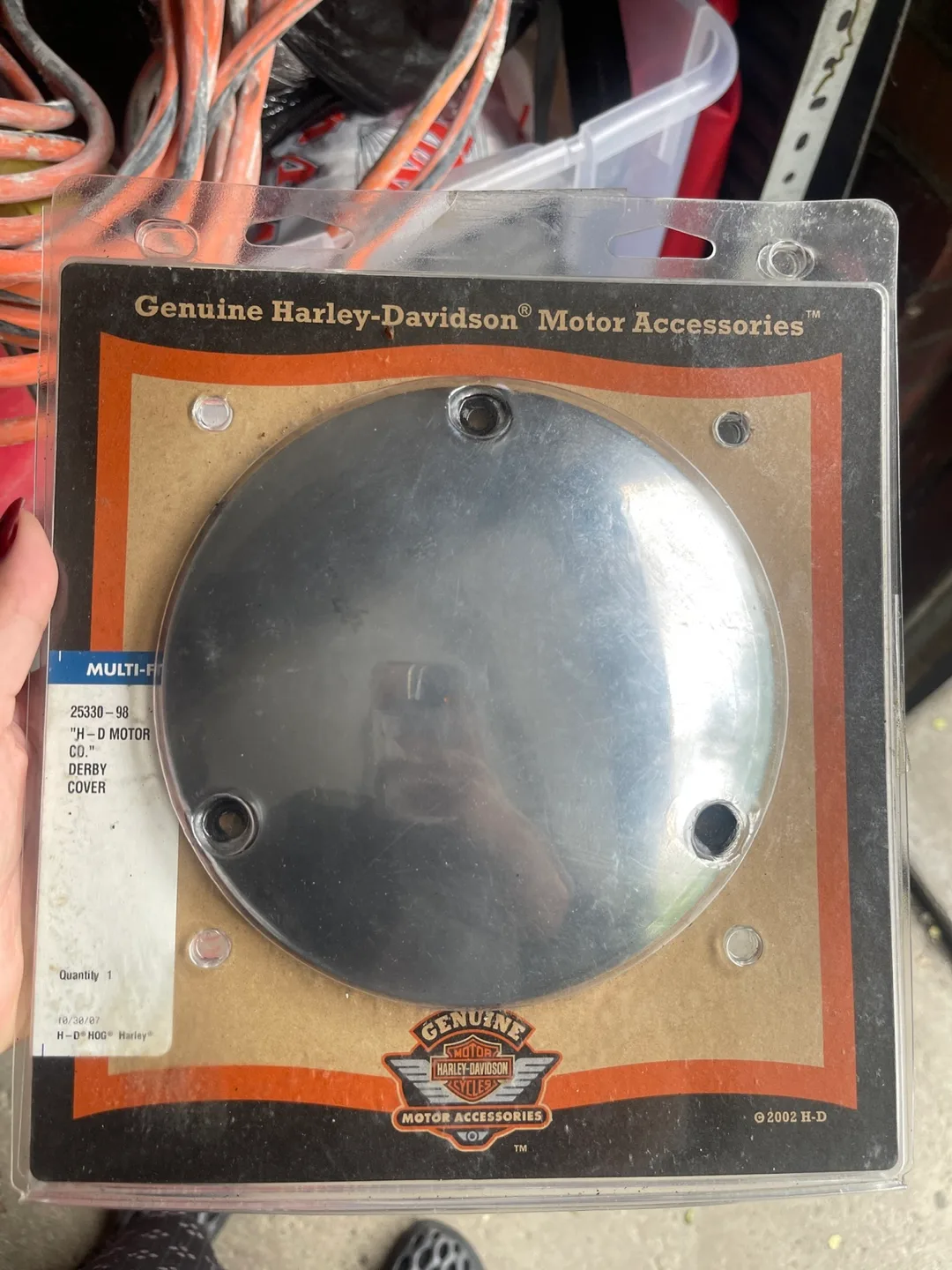 Harley-Davidson Genuine Motor Accessories Derby Cover thumbnail