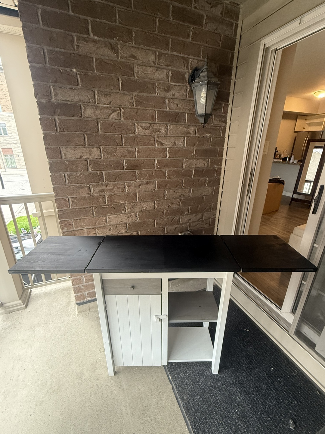 Foldable Outdoor Kitchen Cart