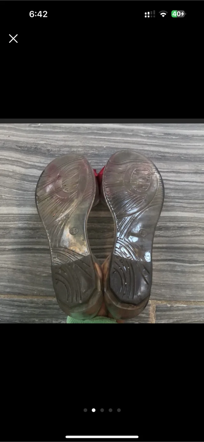 Jelly flats with red bow size 5 image indicator(4)