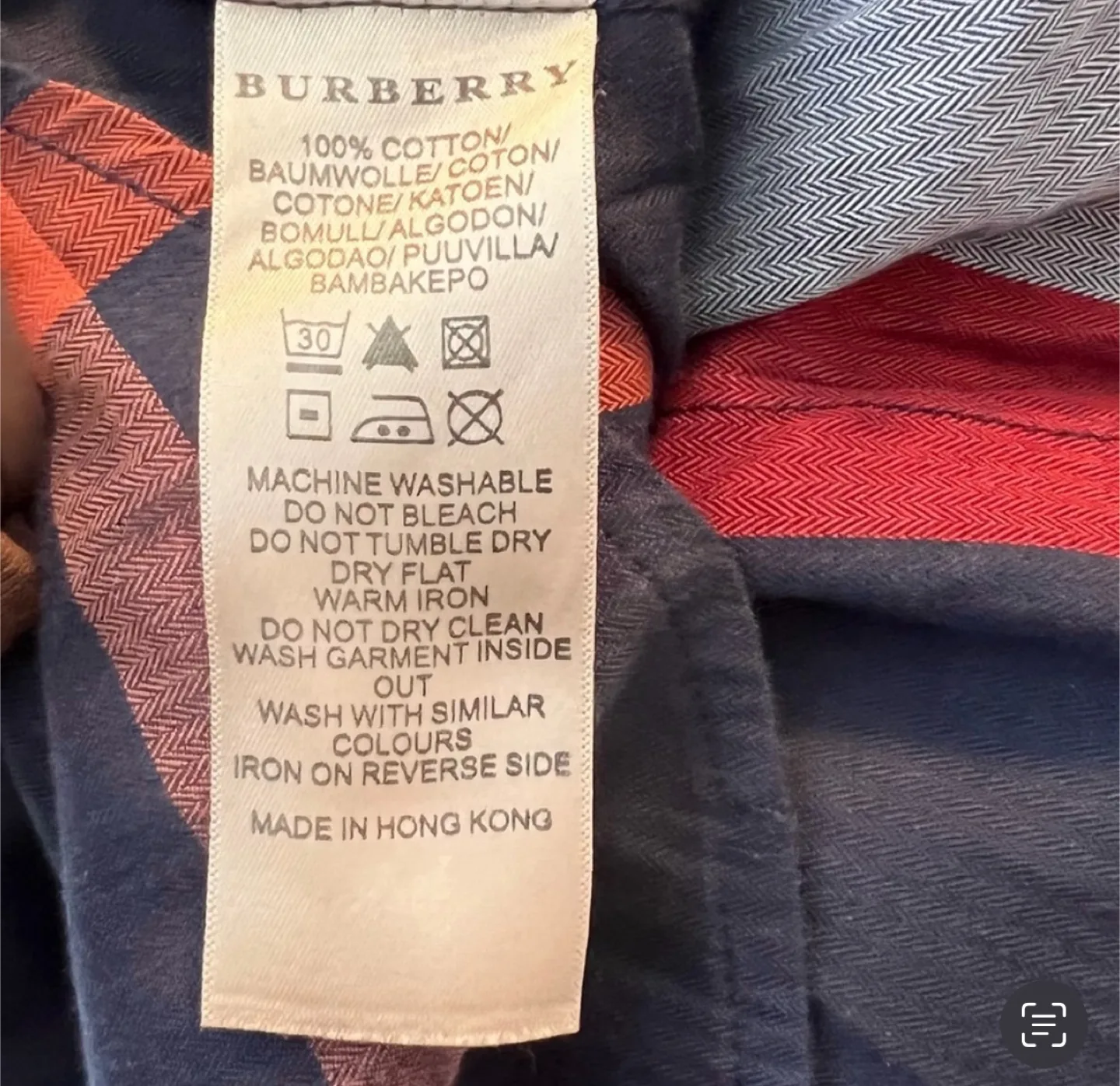 Burberry Brit Women's Shirt Size M image indicator(5)
