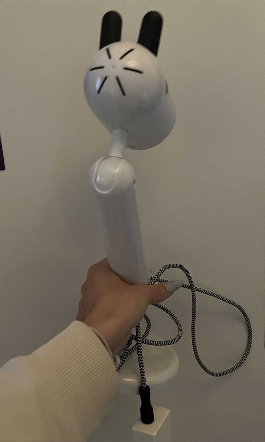 KRUX LED work lamp, white Dog-Shaped Desk Lamp - photo 3