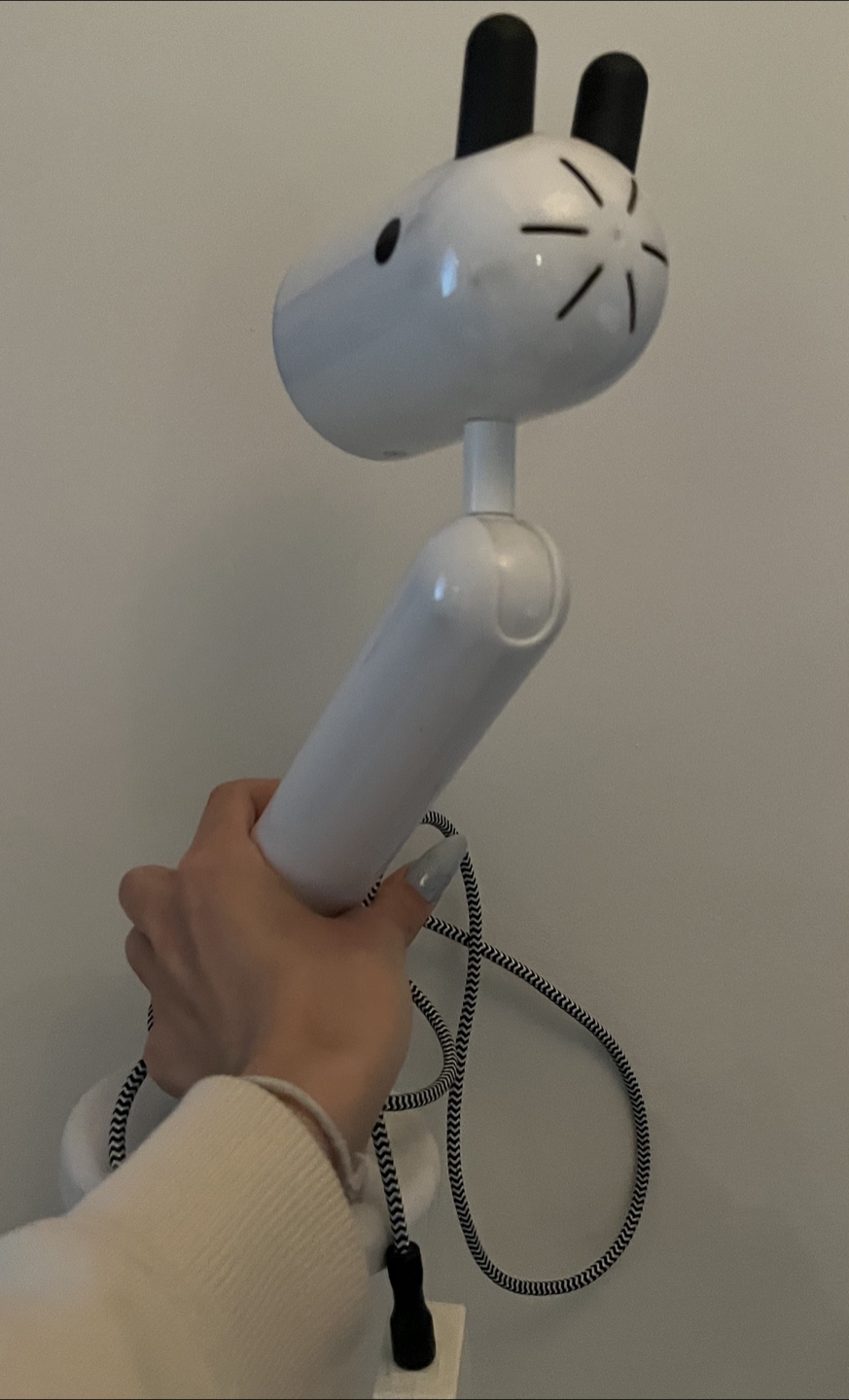 KRUX LED work lamp, white Dog-Shaped Desk Lamp - photo 4