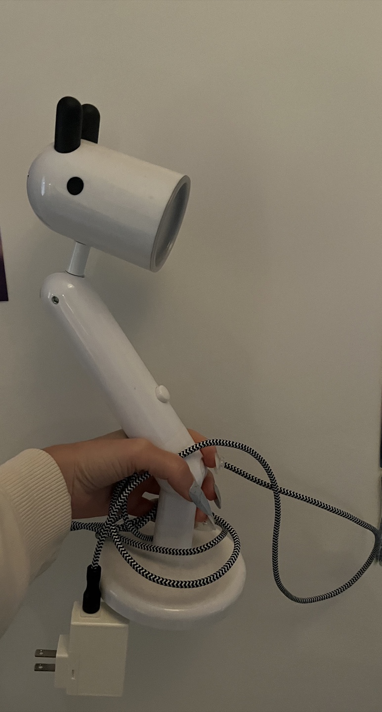 KRUX LED work lamp, white Dog-Shaped Desk Lamp - photo 2