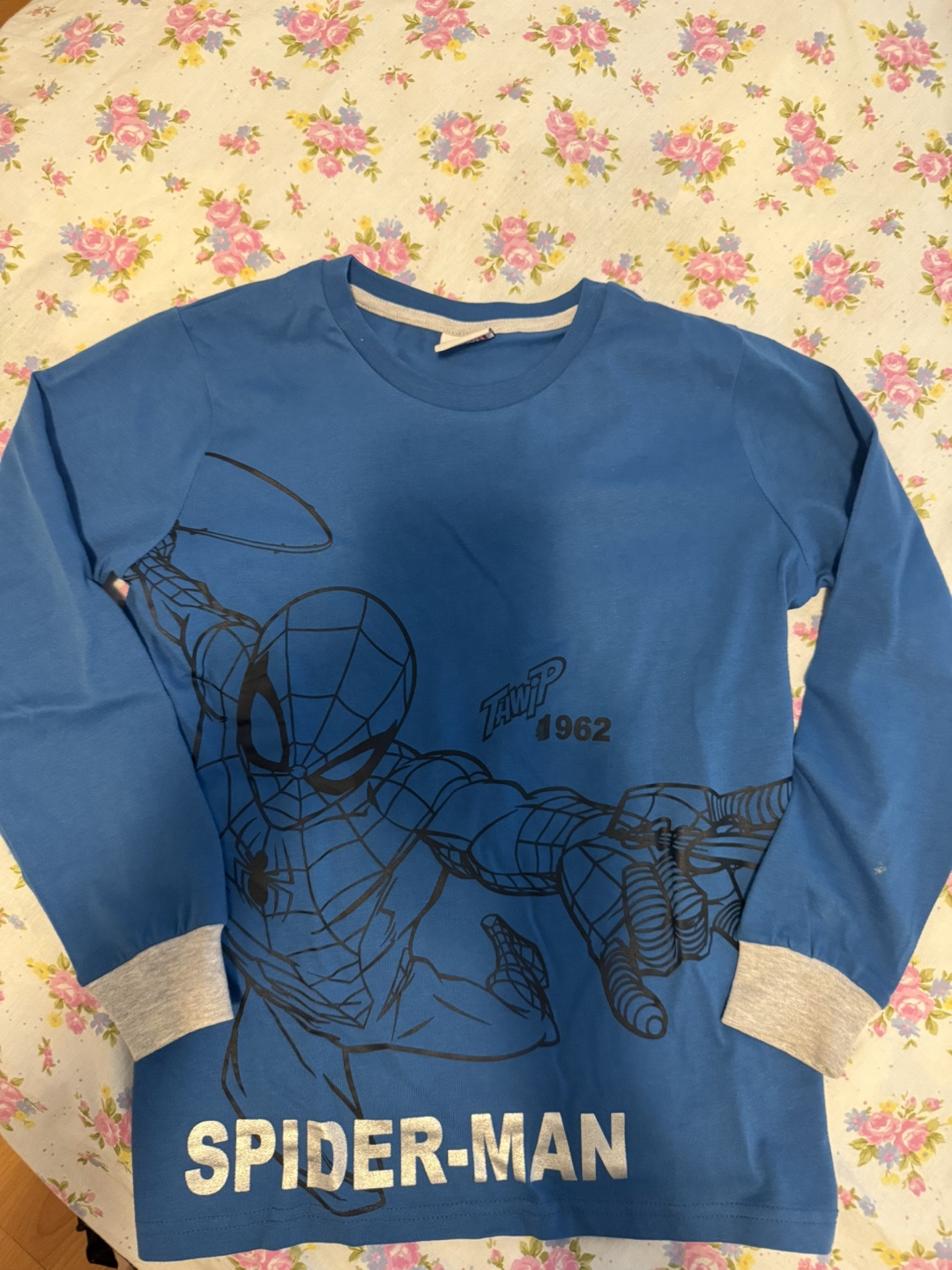 Boy's Spider-Man Long-Sleeve Shirt