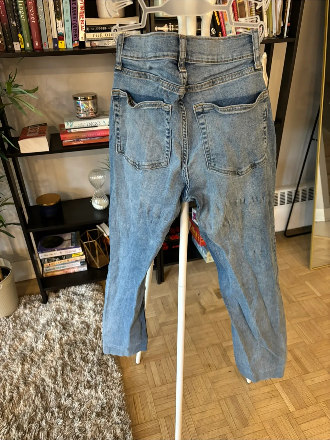 ZARA Light Wash Straight Leg Jeans image indicator(2)