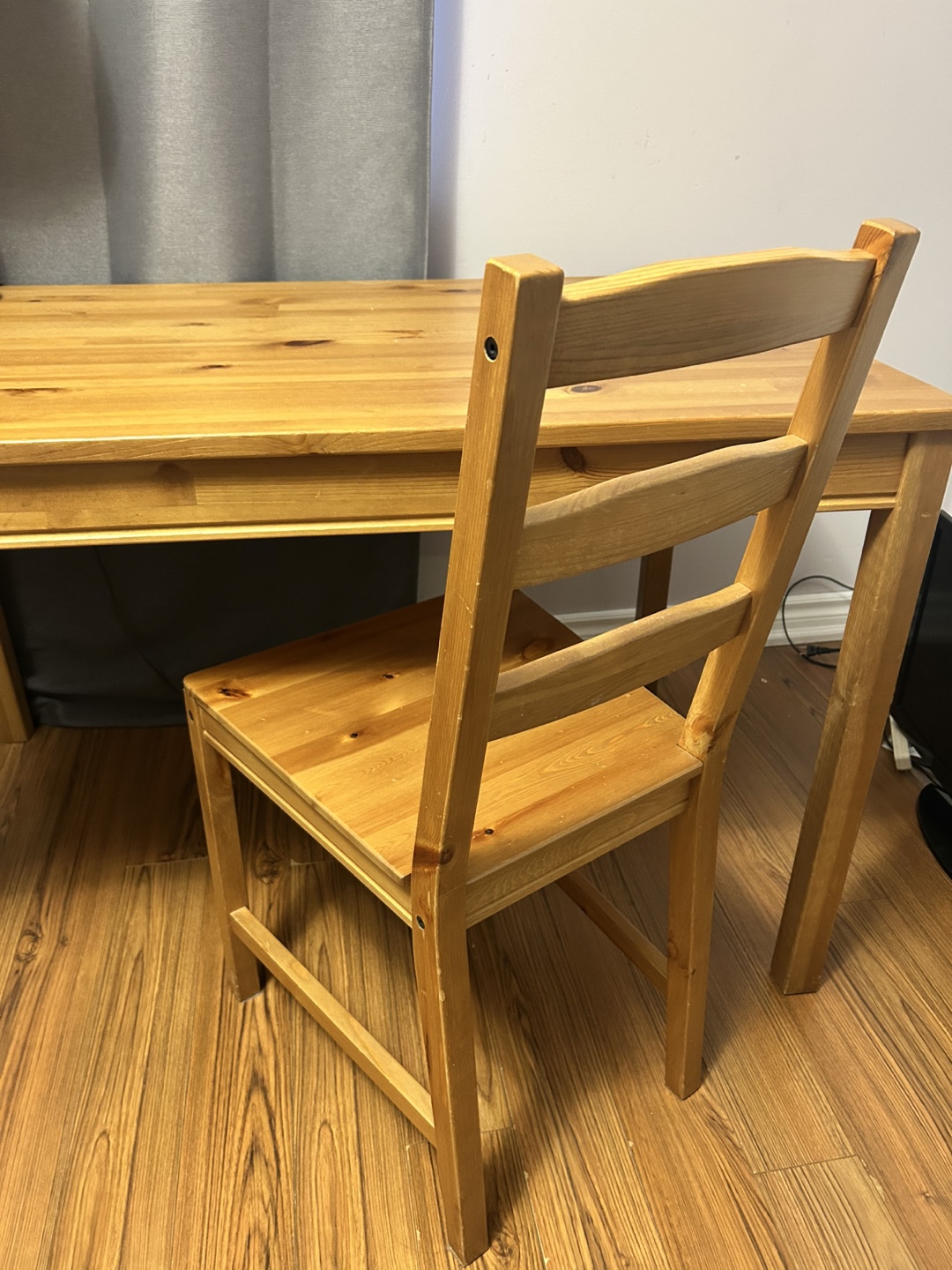 IKEA Table and 4 Chair Set - photo 2