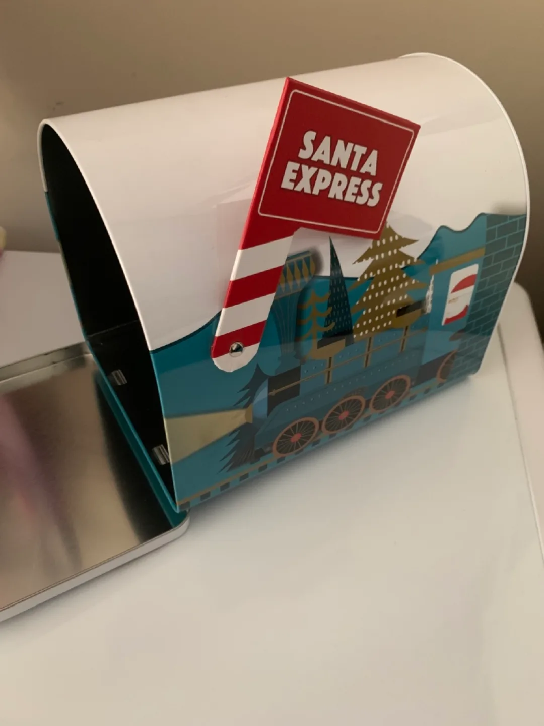 Santa Express Mailbox. #freecycle