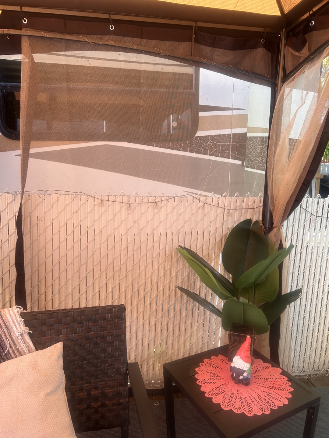 Outdoor Gazebo netting 10'x10' net only