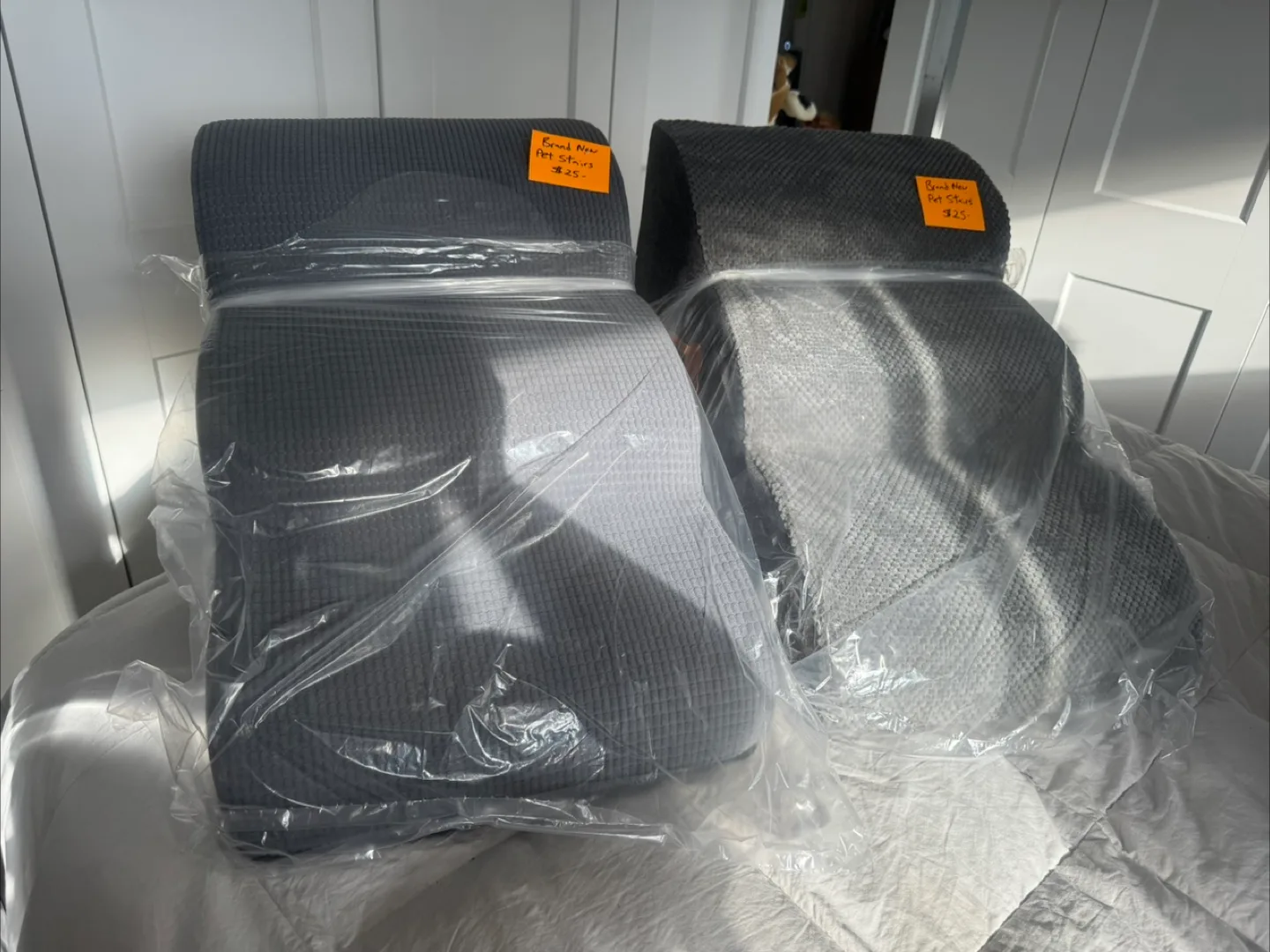 2 Brand New 16” High Dog Stairs, both purchased days ago $25 ea. thumbnail