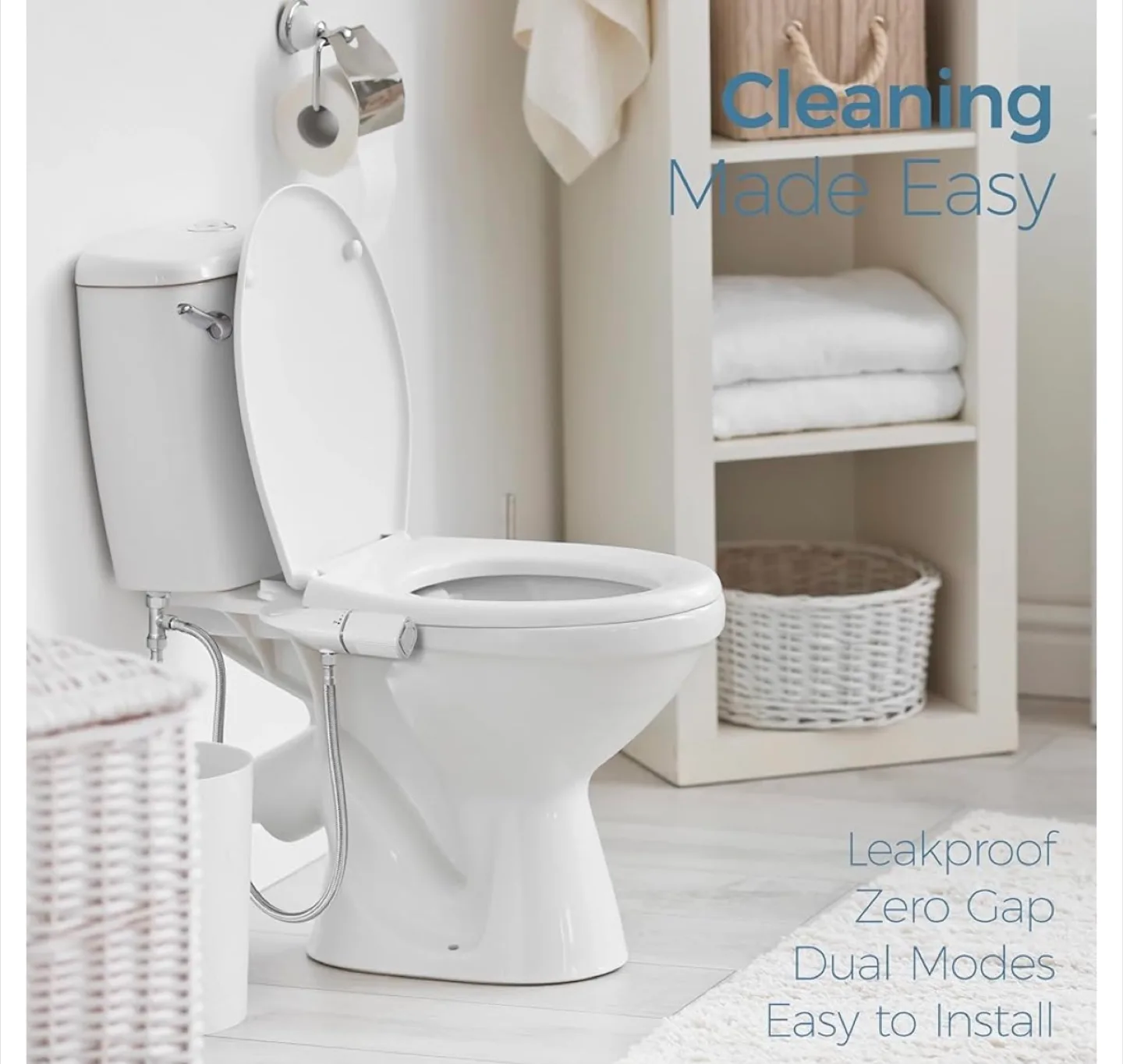 BIGCOW Bidet Toilet Attachment - Easy 10-Minute Install image indicator(6)