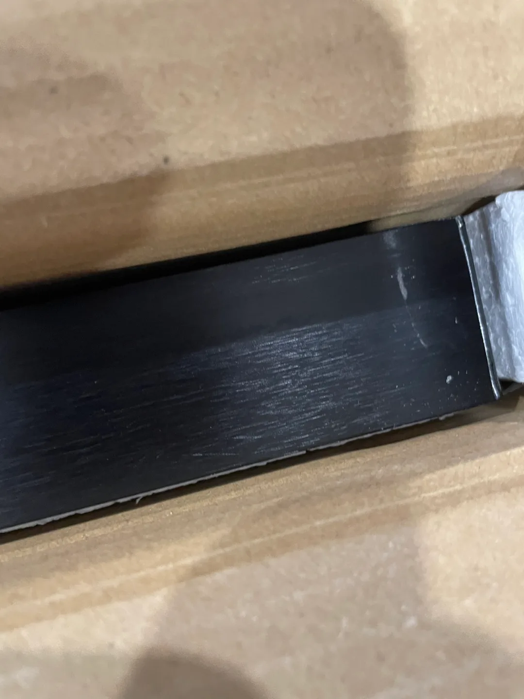 Black Mirror w Metal Frame 24x36” New in Box (small scratch) image indicator(4)