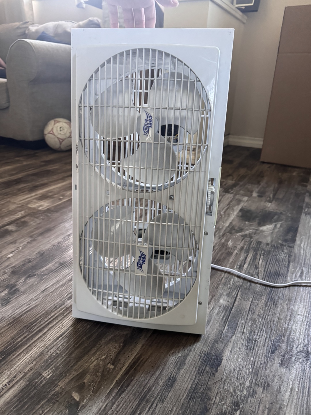 Twin-Fan Window Exhaust Vent Fan