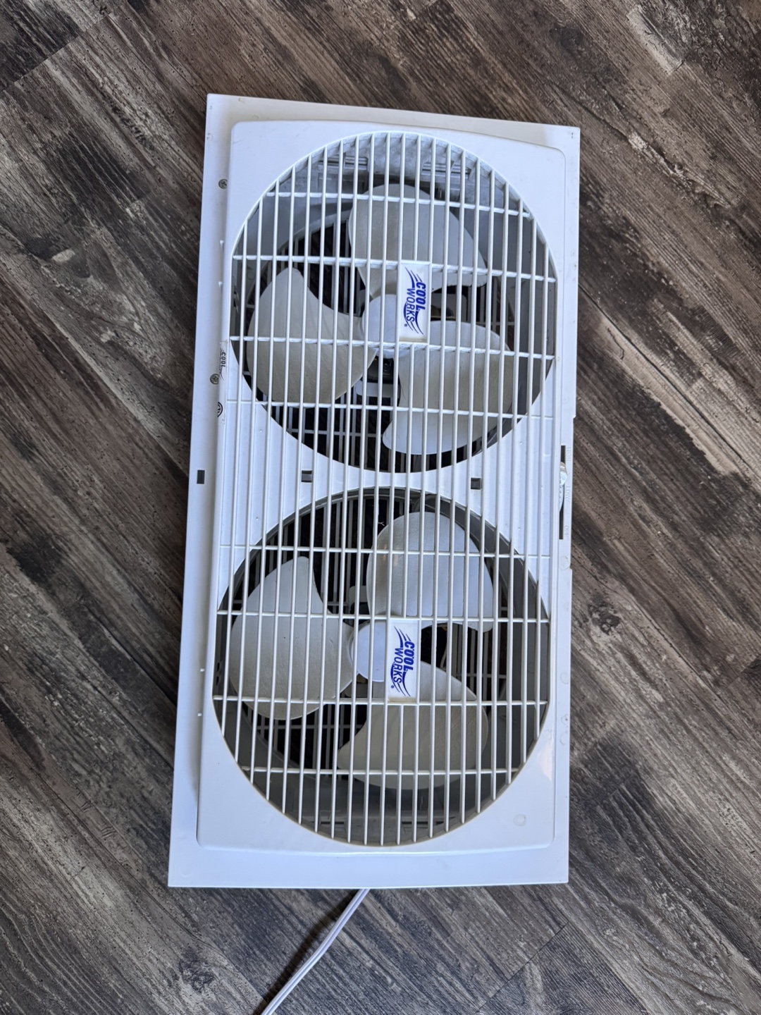 Twin-Fan Window Exhaust Vent Fan - photo 2